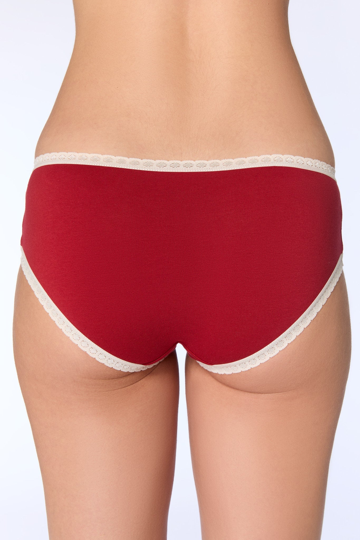 Damen Hipster mit Spitze (2er-Pack) - Evermind.eco