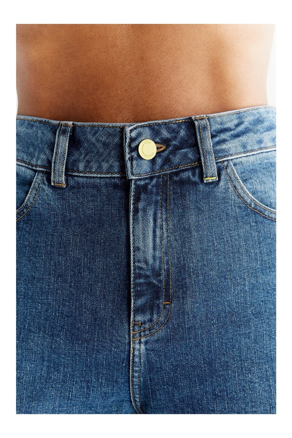 Damen Momfit Jeans aus Bio-Baumwolle - Evermind.eco