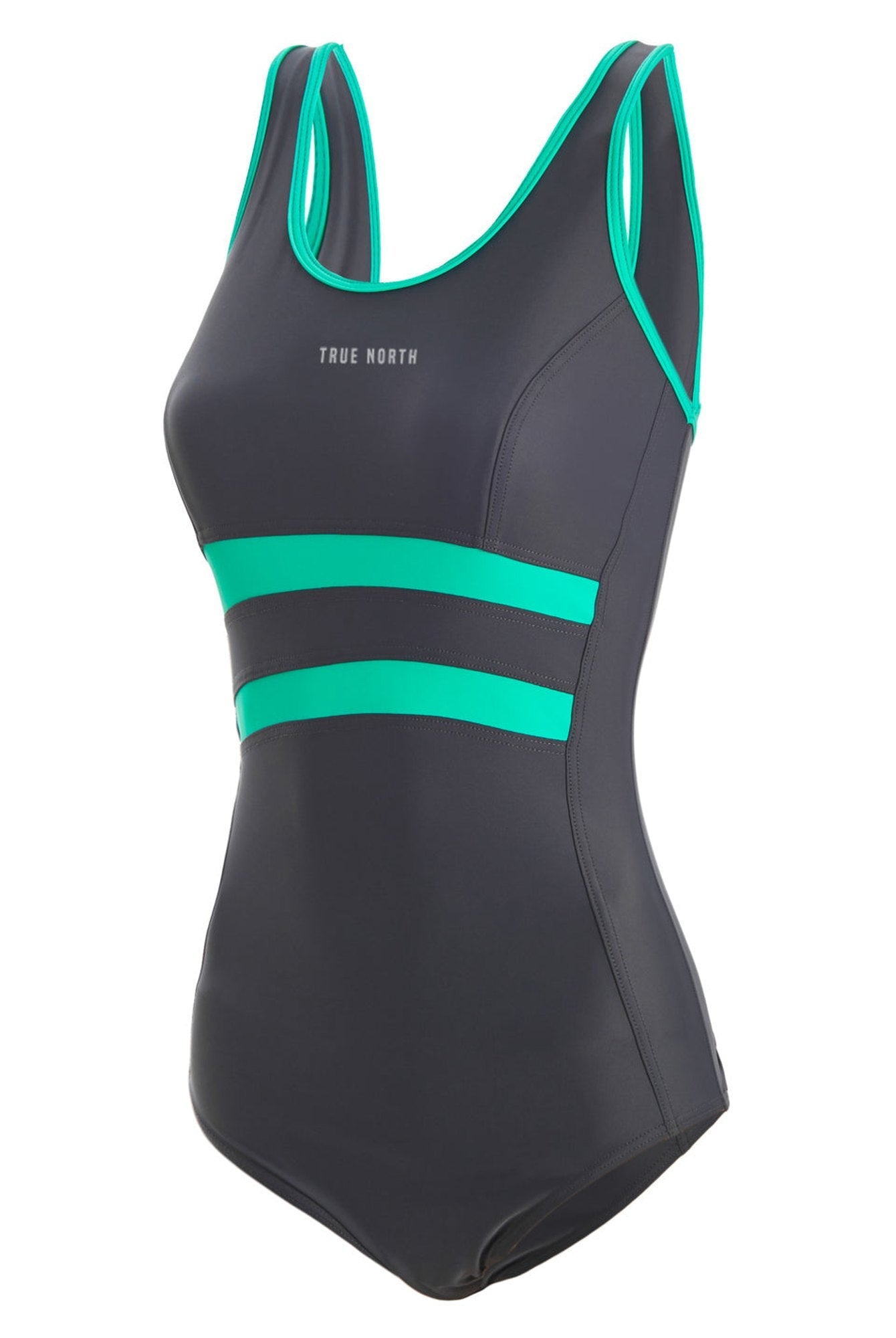 Damen Sport-Badeanzug – Nachhaltig, ECONYL® Recycled, Made in EU, Schnelltrocknend - Evermind.eco