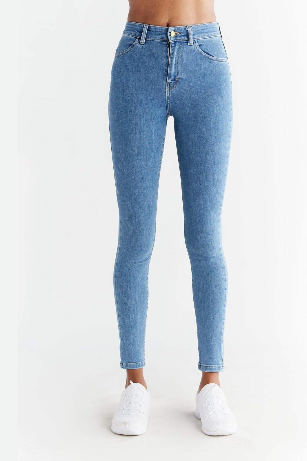 Damen Stretch Skinny Fit Jeans aus Bio-Baumwolle - Evermind.eco