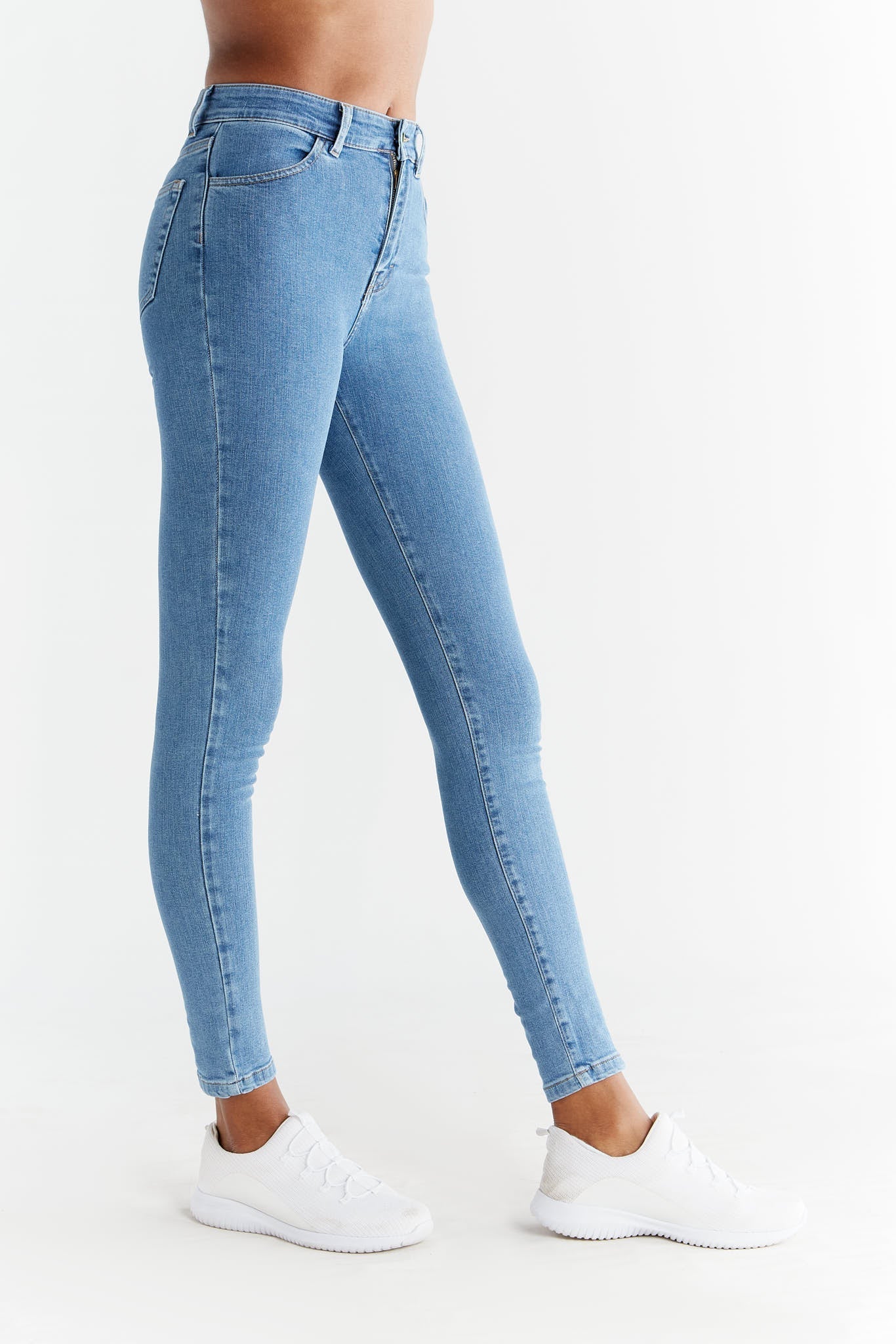 Damen Stretch Skinny Fit Jeans aus Bio-Baumwolle - Evermind.eco