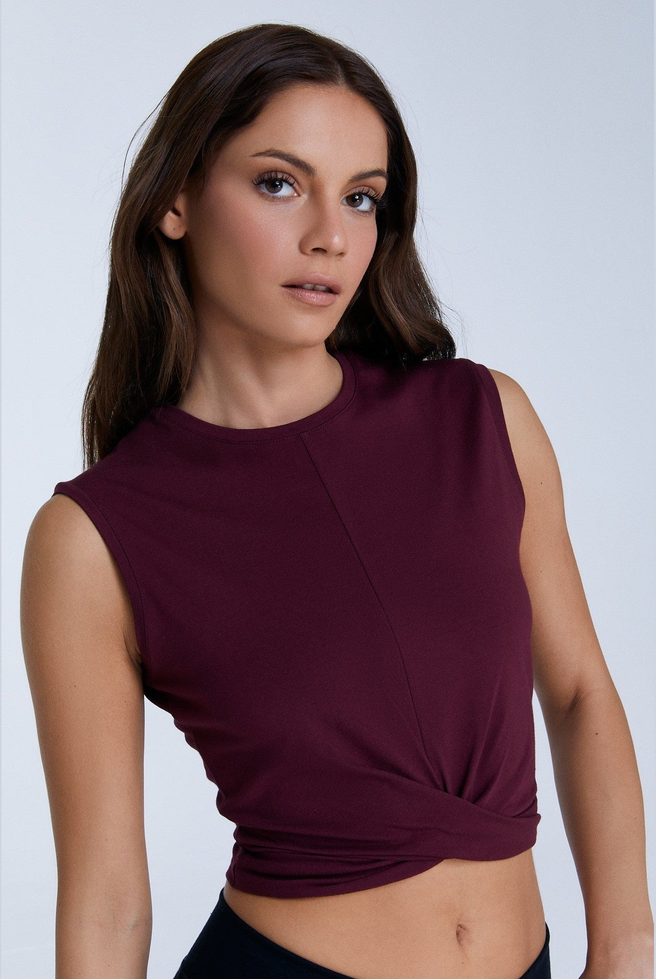 Damen Twist Tanktop aus Bio-Baumwolle - Evermind.eco