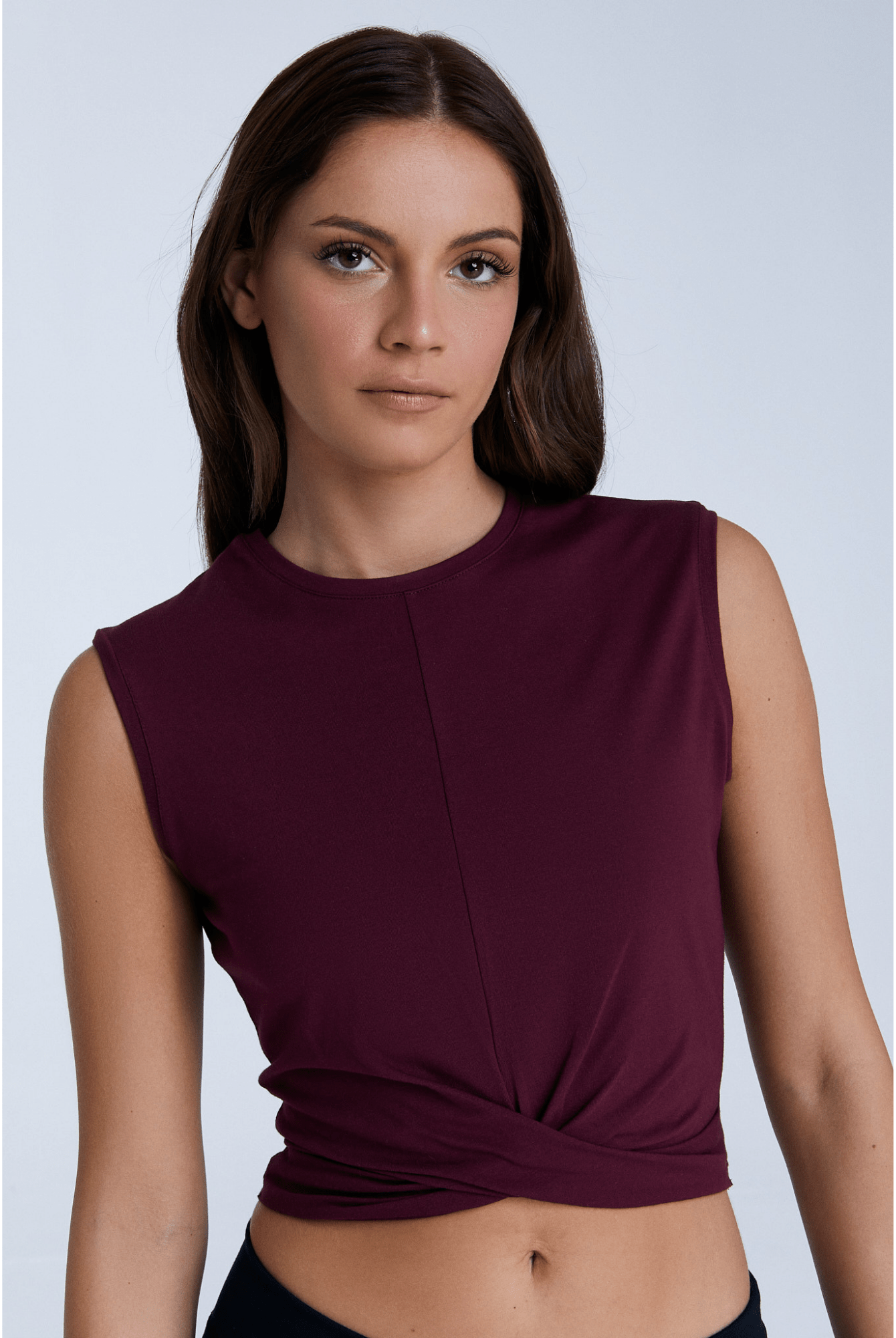 Damen Twist Tanktop aus Bio-Baumwolle - Evermind.eco