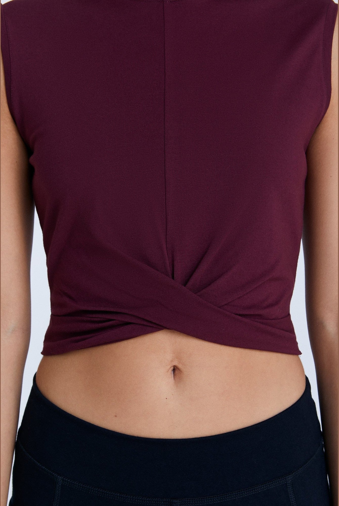 Damen Twist Tanktop aus Bio-Baumwolle - Evermind.eco