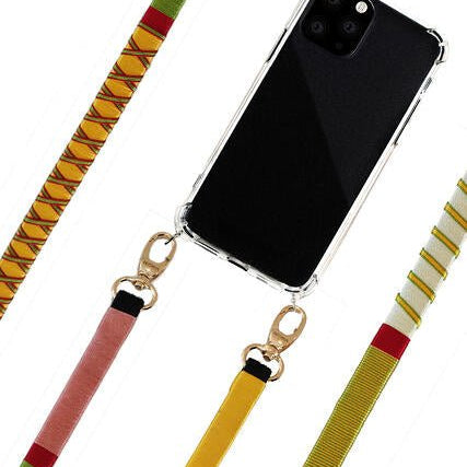 Handgemacht BioStyle Handy- & Taschengurt – Farbenfrohe Eleganz - Evermind.eco