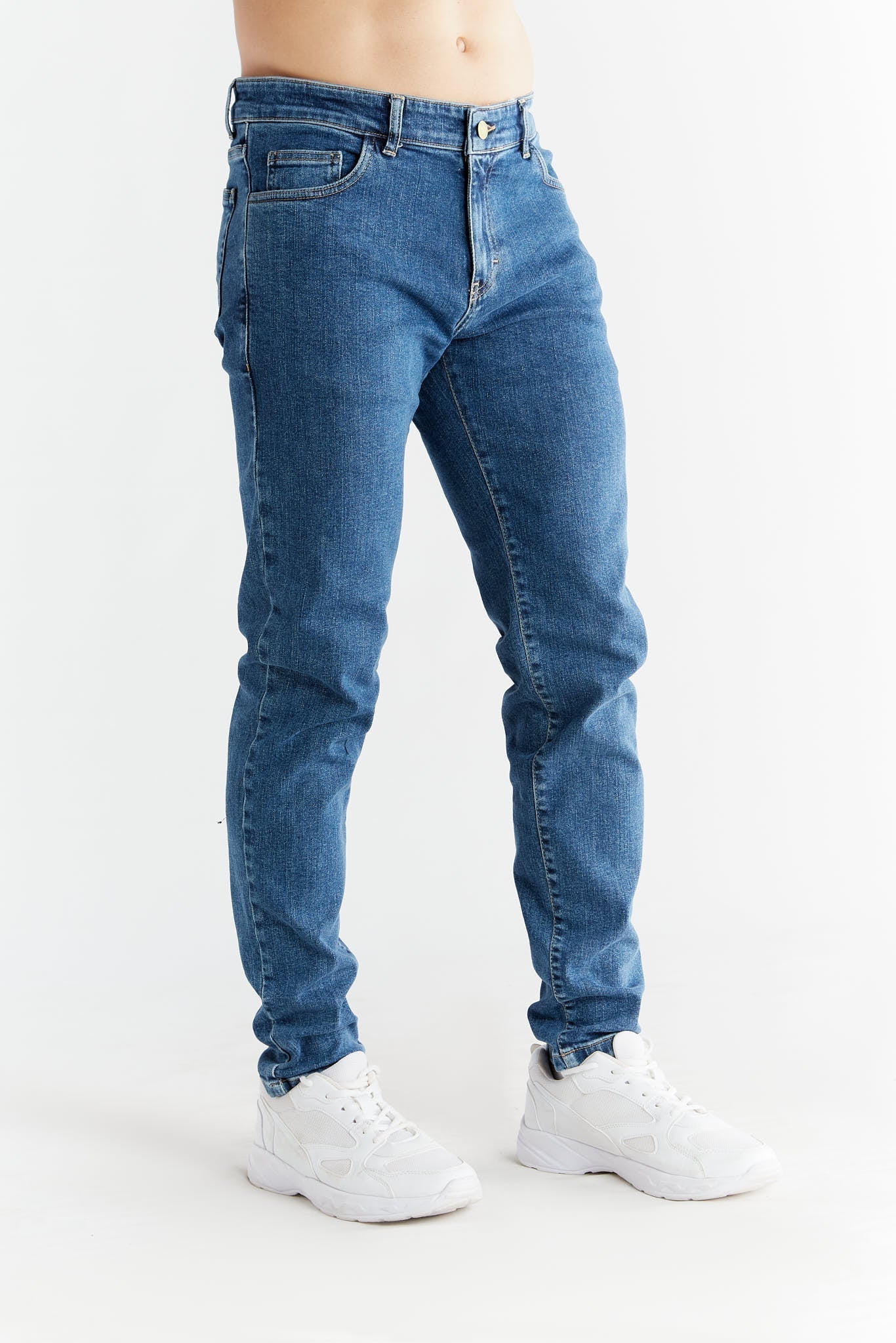 Herren Stretch Slim Jeans aus Bio-Baumwolle - Evermind.eco