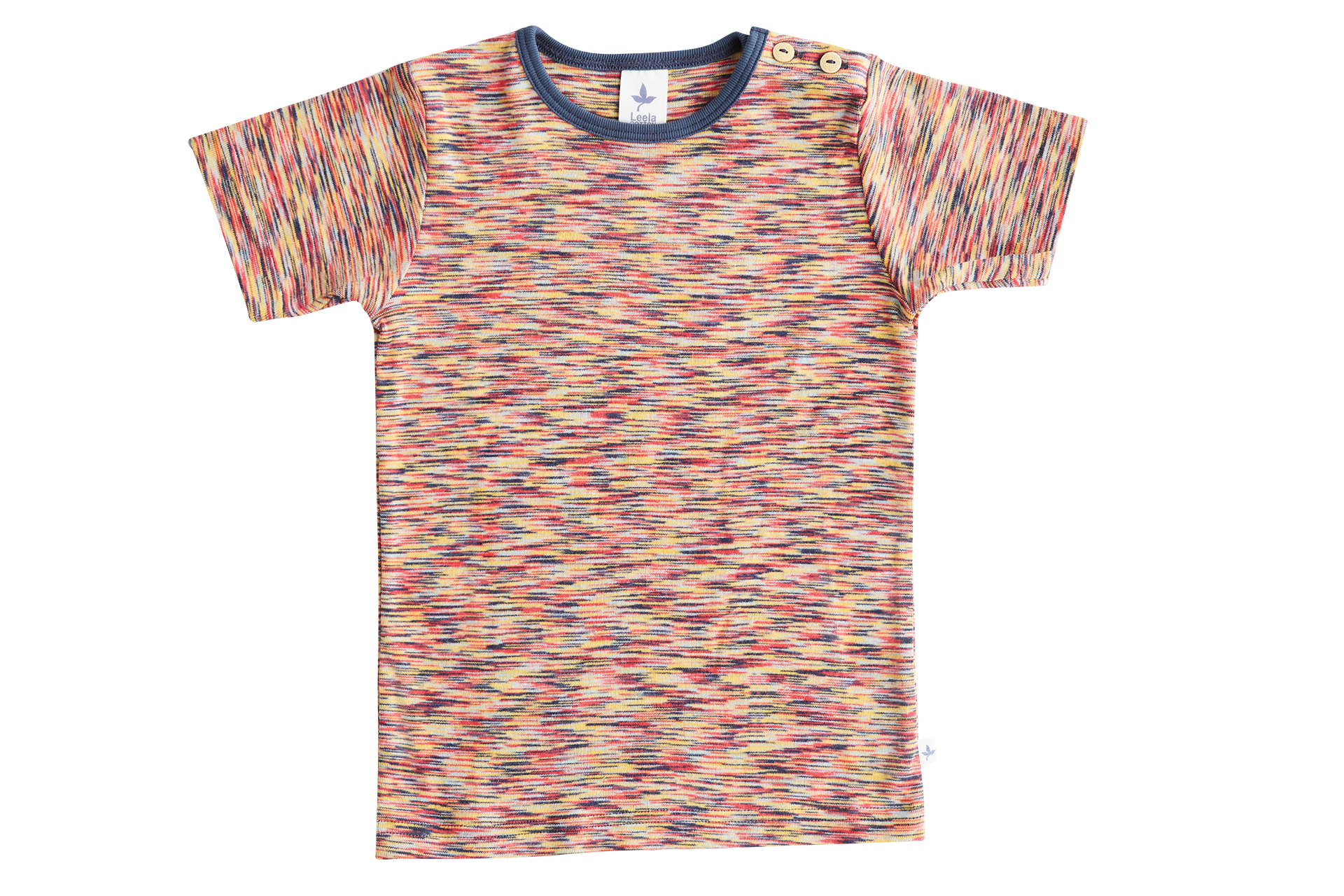 Kinder Bio-Baumwoll Kurzarmshirt - Evermind.eco