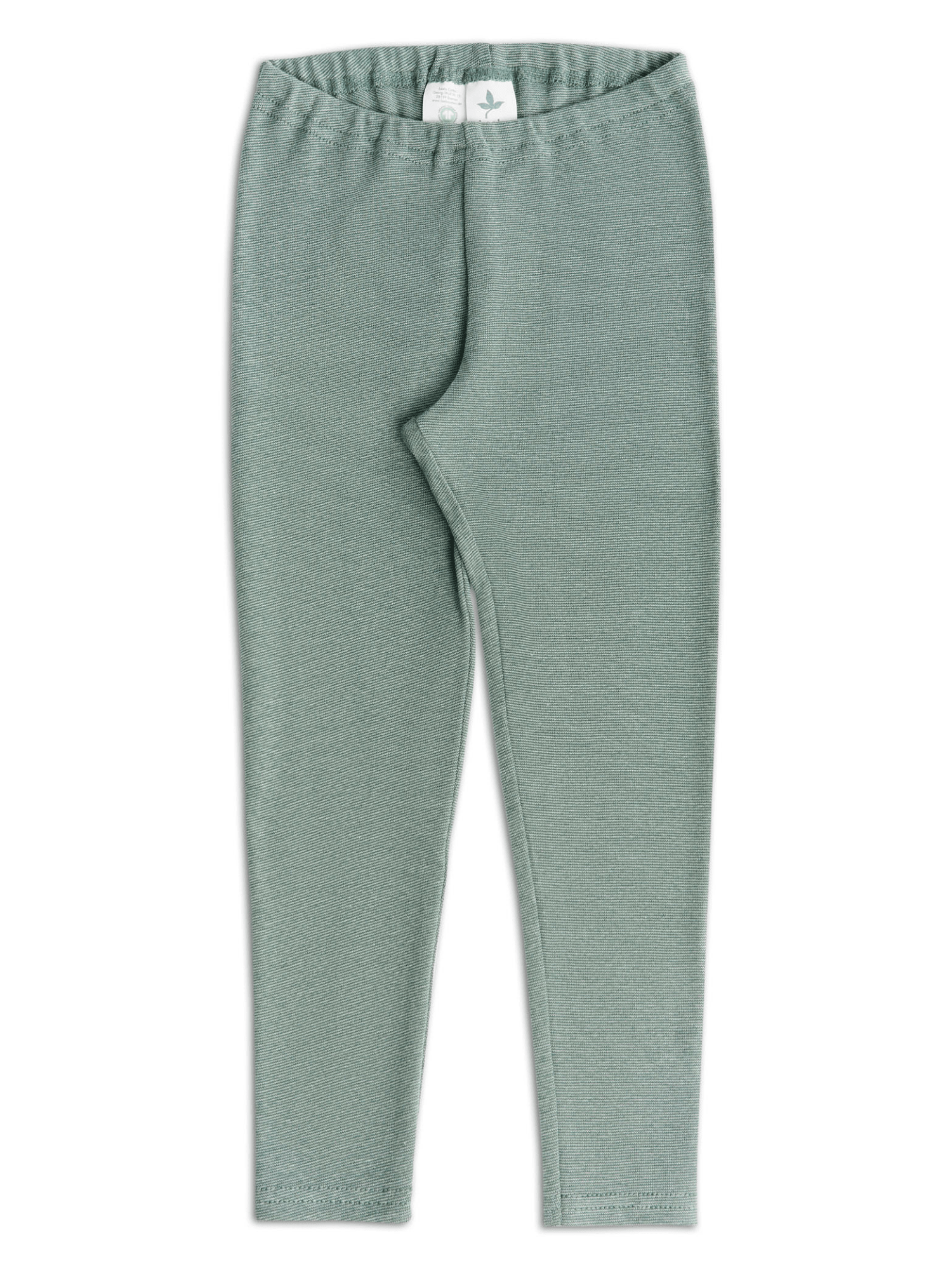 Kinder Bio-Baumwoll Leggings aus Rippjersey - Evermind.eco