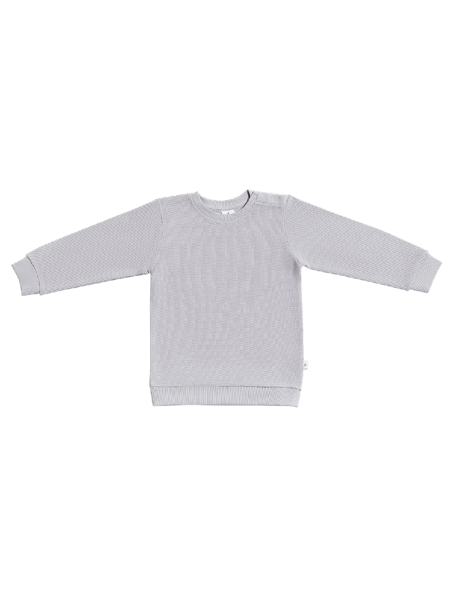 Kinder Bio-Baumwoll Sweatshirt aus Piqué - Evermind.eco