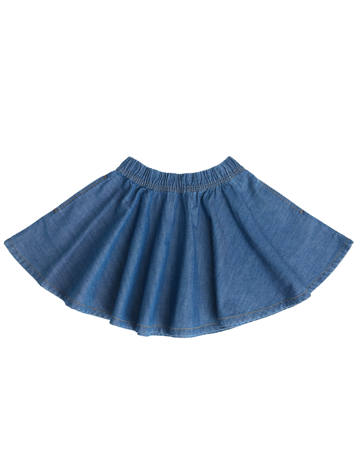 Kinder Denimrock aus 100% Bio-Baumwolle - Evermind.eco