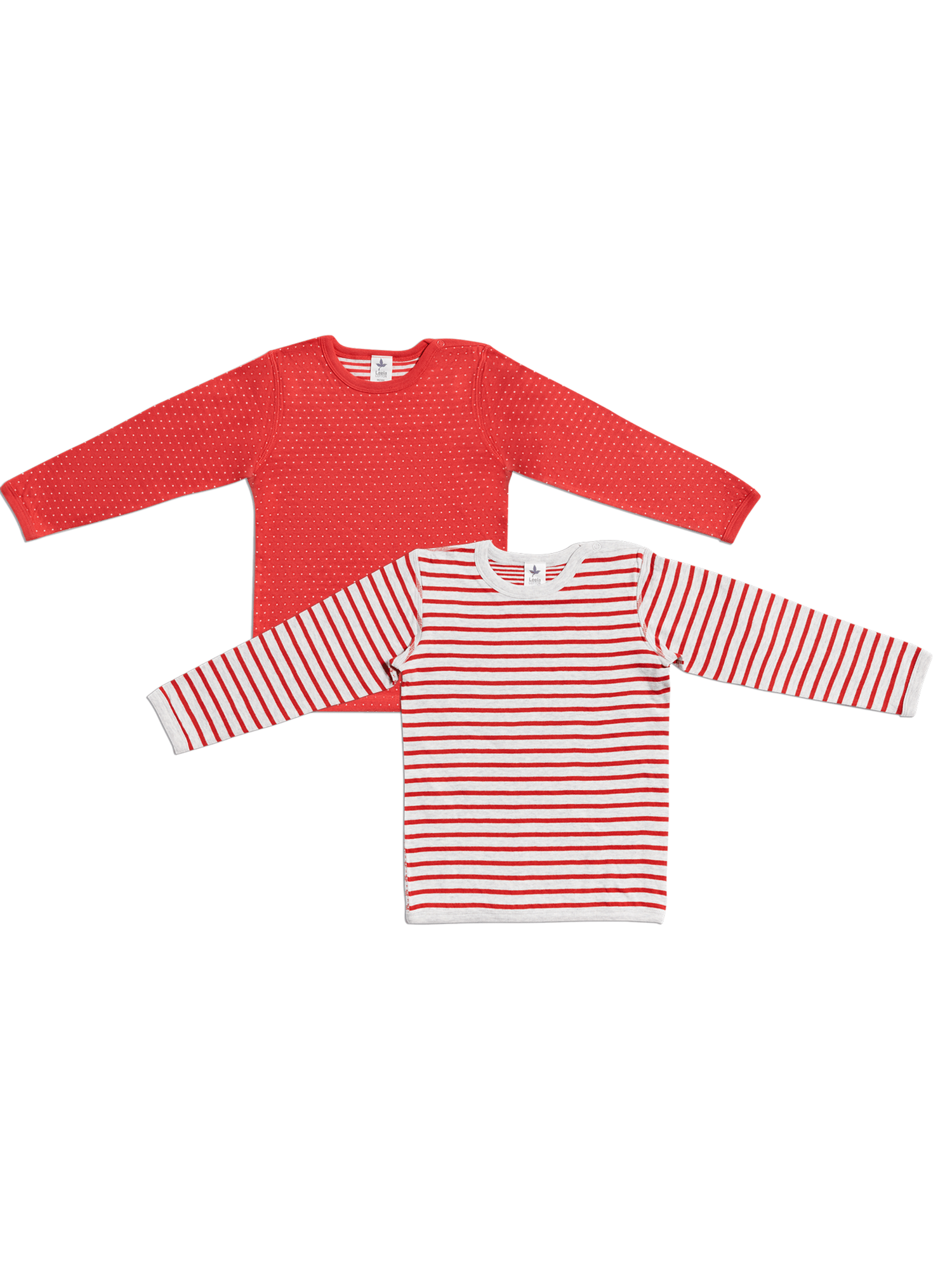 Kinder Unisex Langarmshirt Set - Evermind.eco