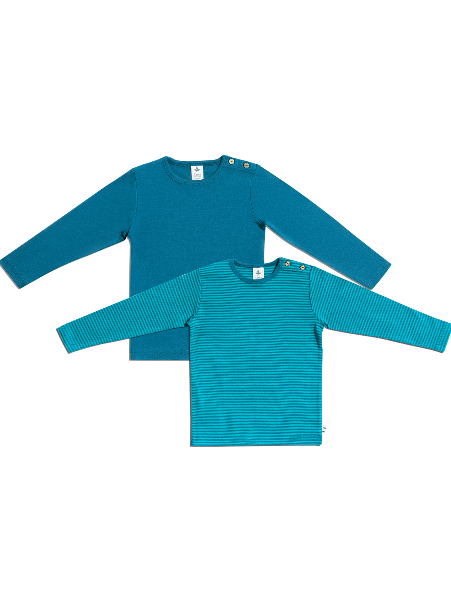 Kinder Unisex Langarmshirt Set - Evermind.eco