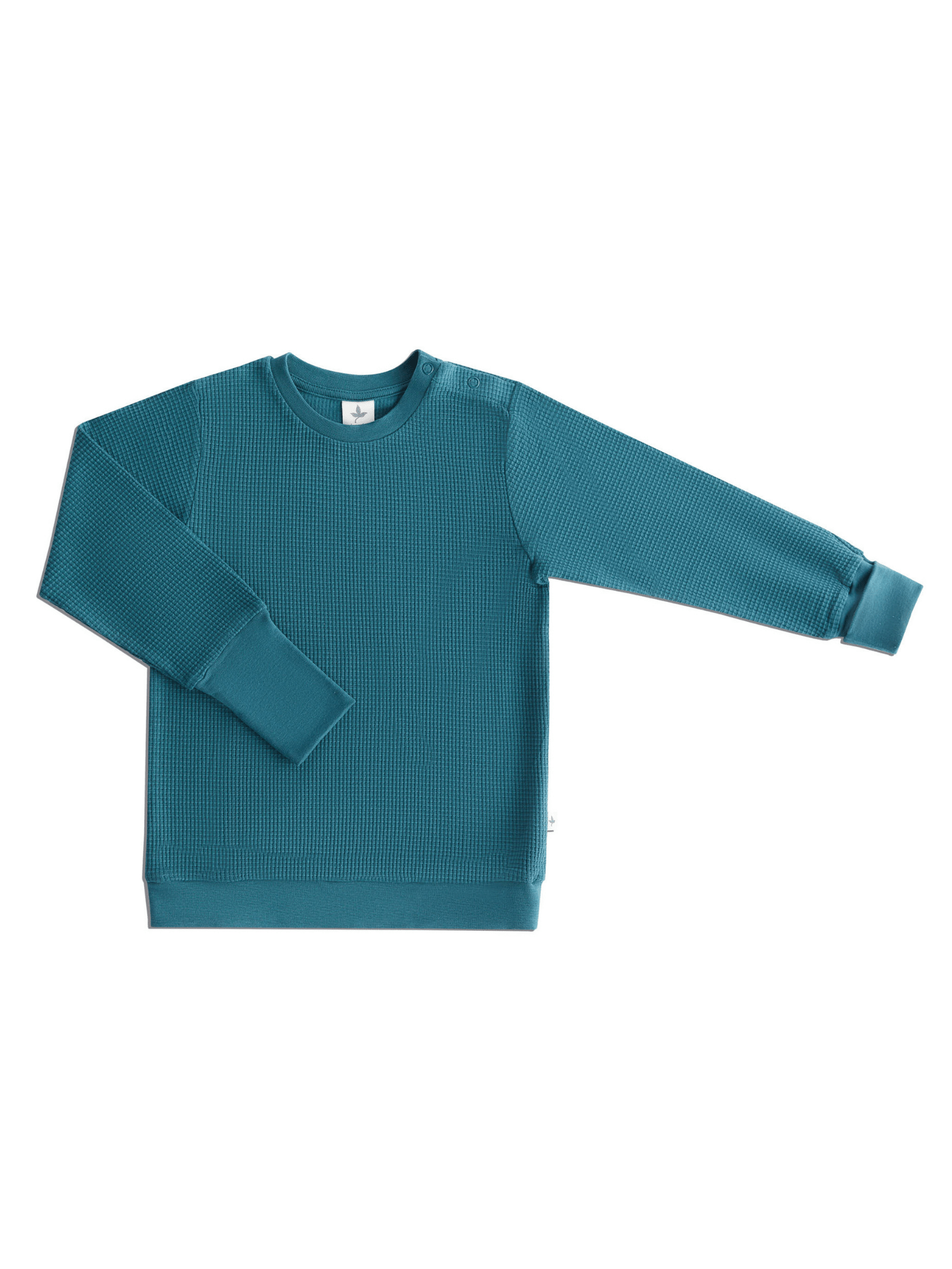 Kinder Waffelsweatshirt - Evermind.eco