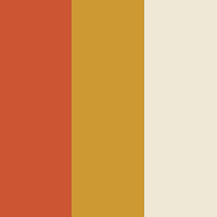 Swatch Rot Ocker/Goldenes Ocker/Natur