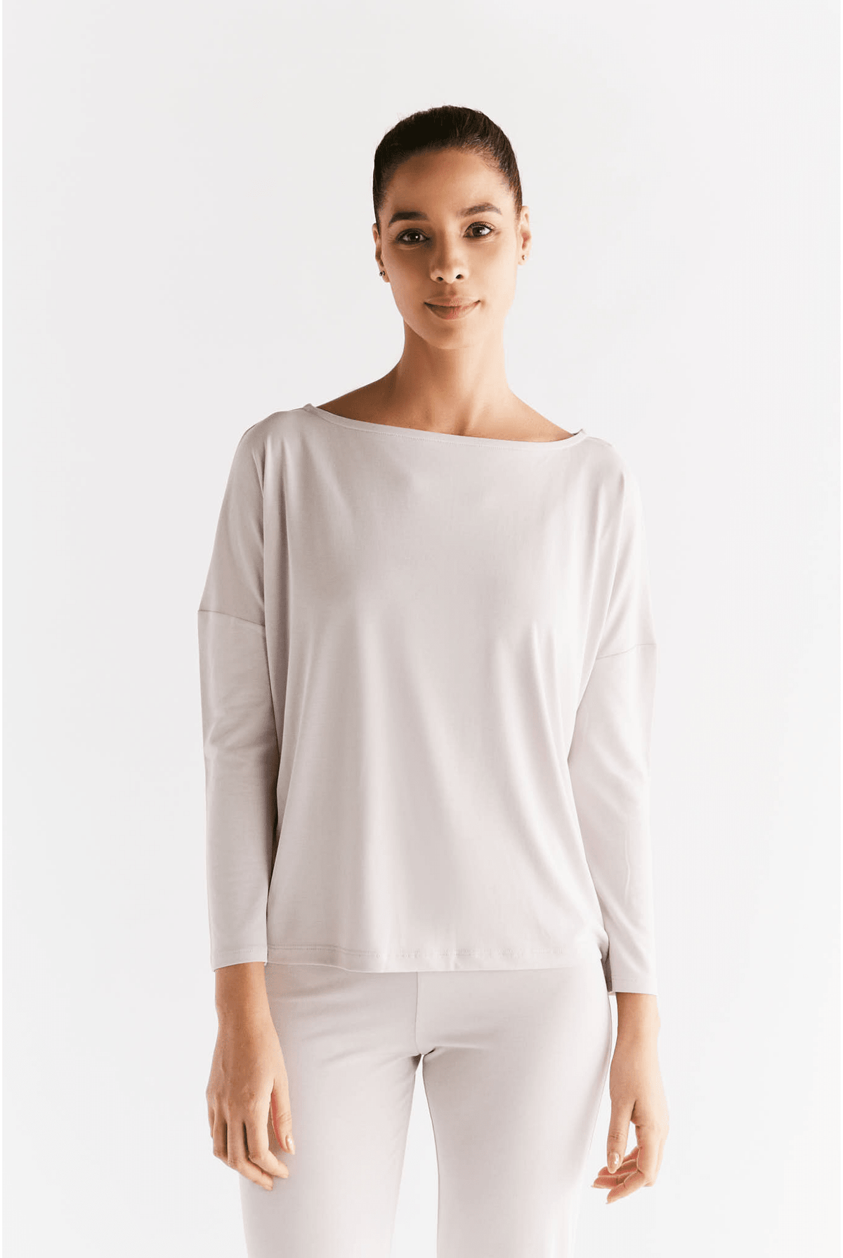 TENCEL™ Active Damen Yoga Langarmshirt - Evermind.eco