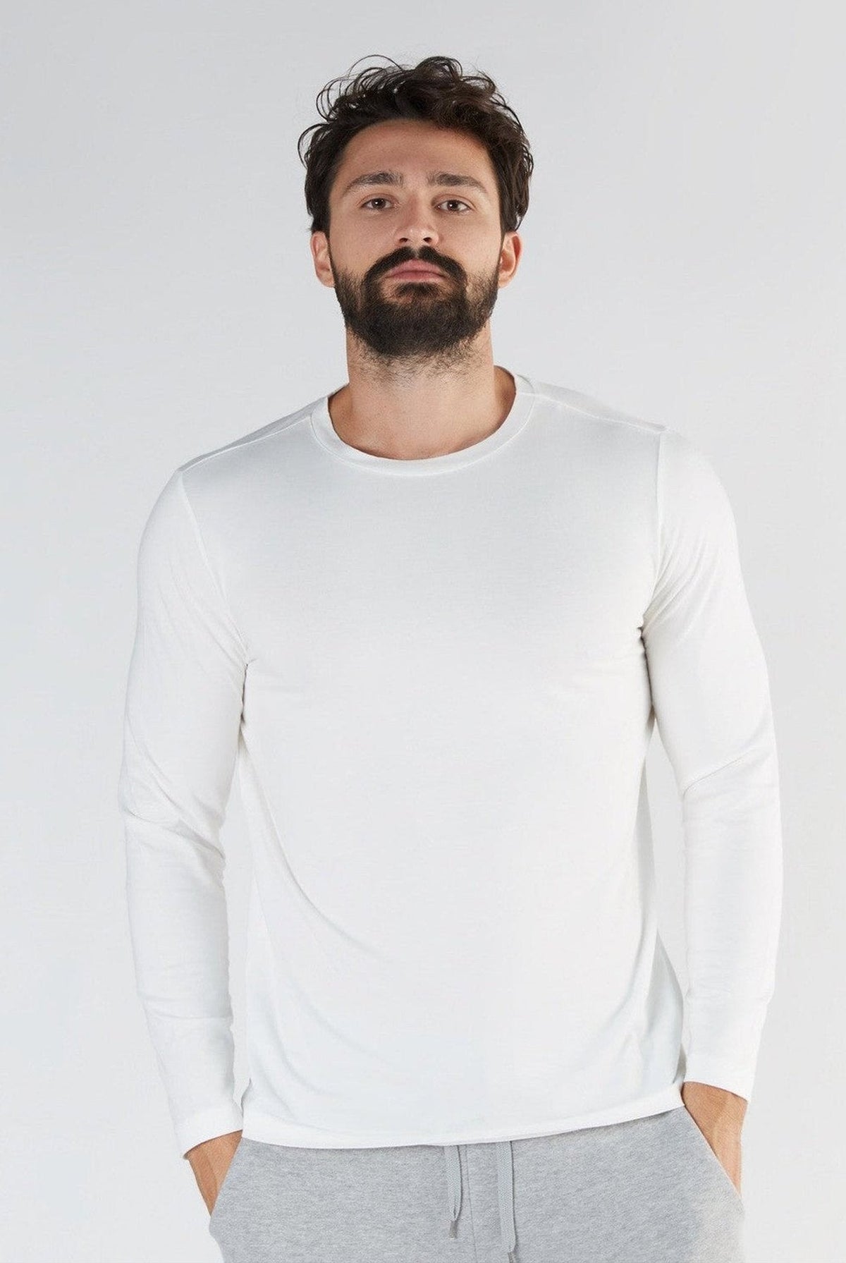 TENCEL™ Active Herren Langarmshirt - Evermind.eco