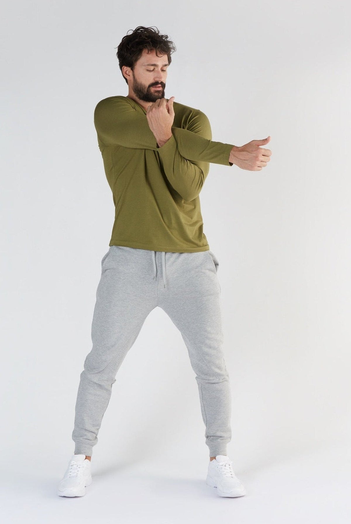 TENCEL™ Active Herren Langarmshirt - Evermind.eco
