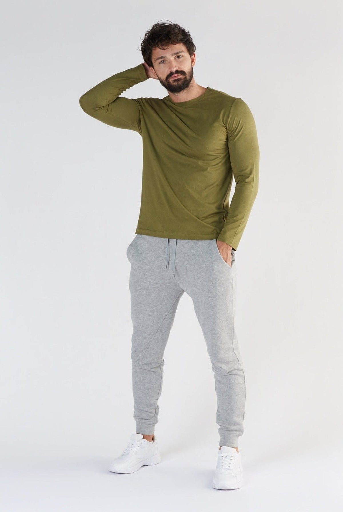 TENCEL™ Active Herren Langarmshirt - Evermind.eco