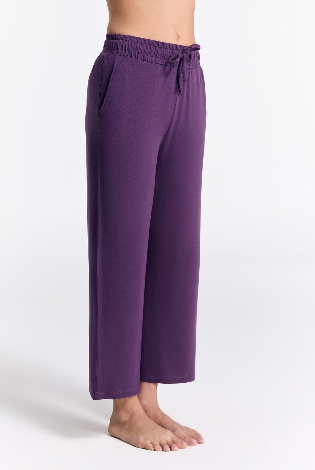 TENCEL™ Damen Wide Leg Hose - Evermind.eco