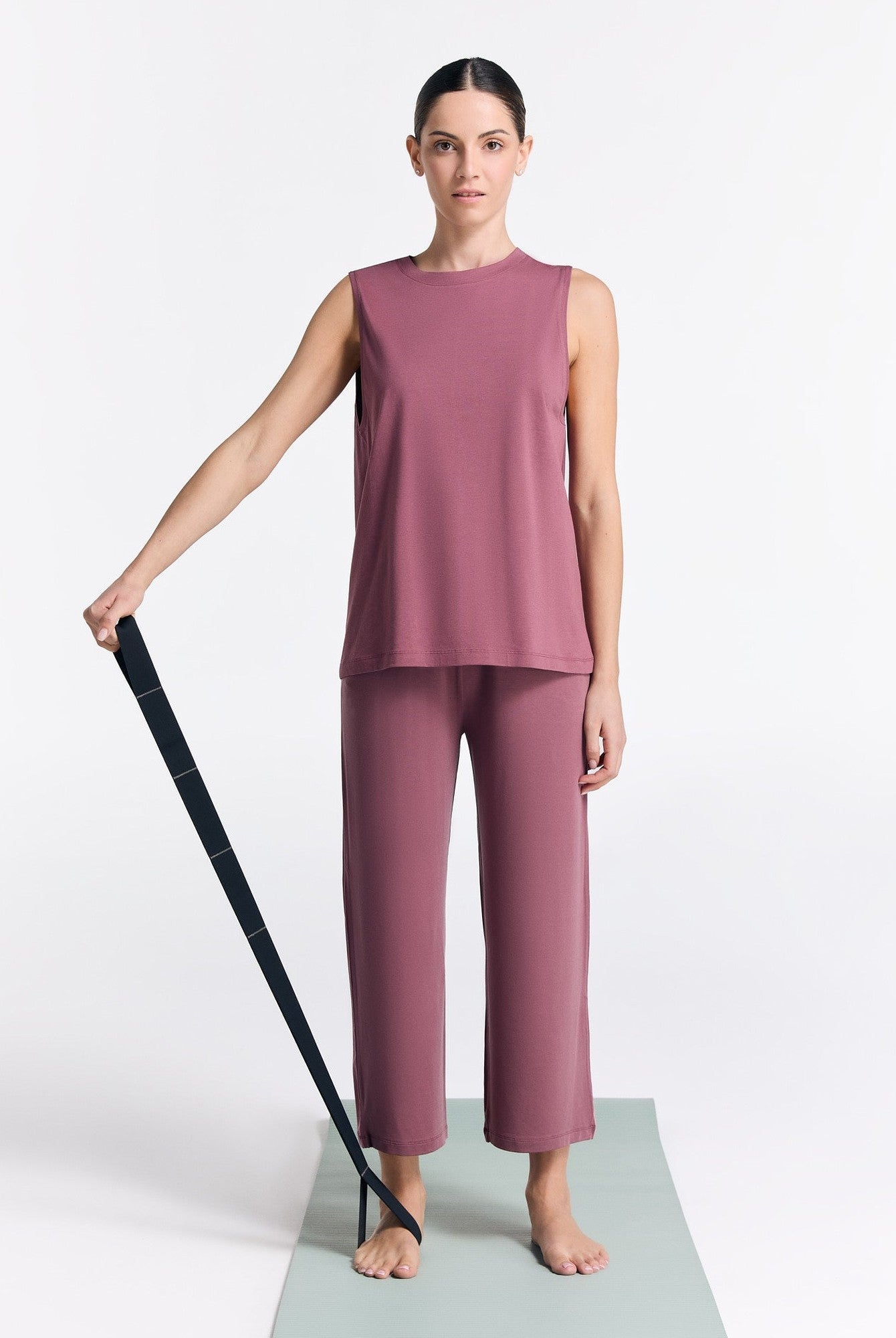 TENCEL™ Damen Wide Leg Hose - Evermind.eco