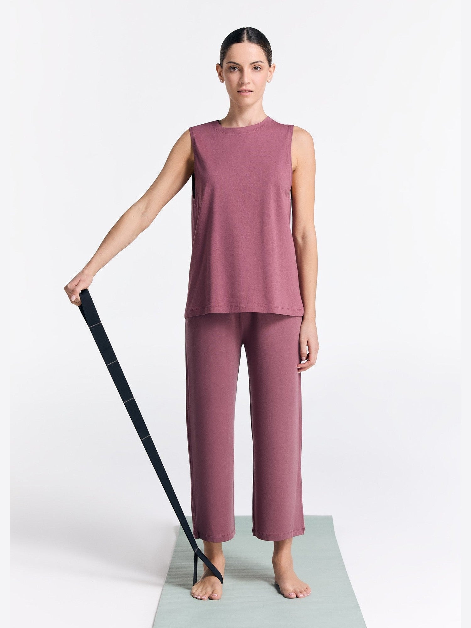 TENCEL™ Damen Wide Leg Hose - Evermind.eco