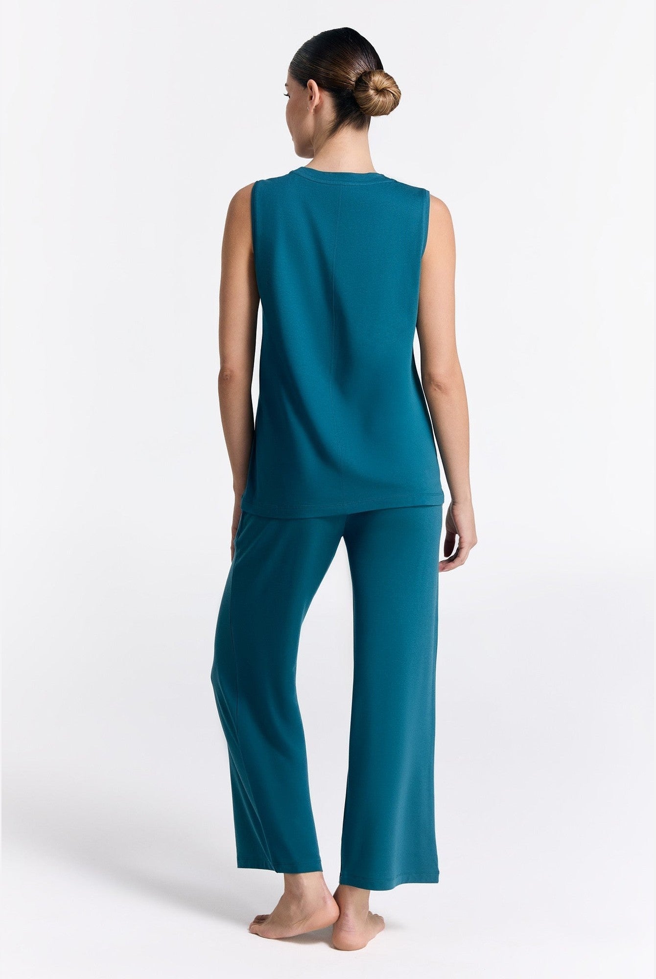 TENCEL™ Damen Wide Leg Hose - Evermind.eco