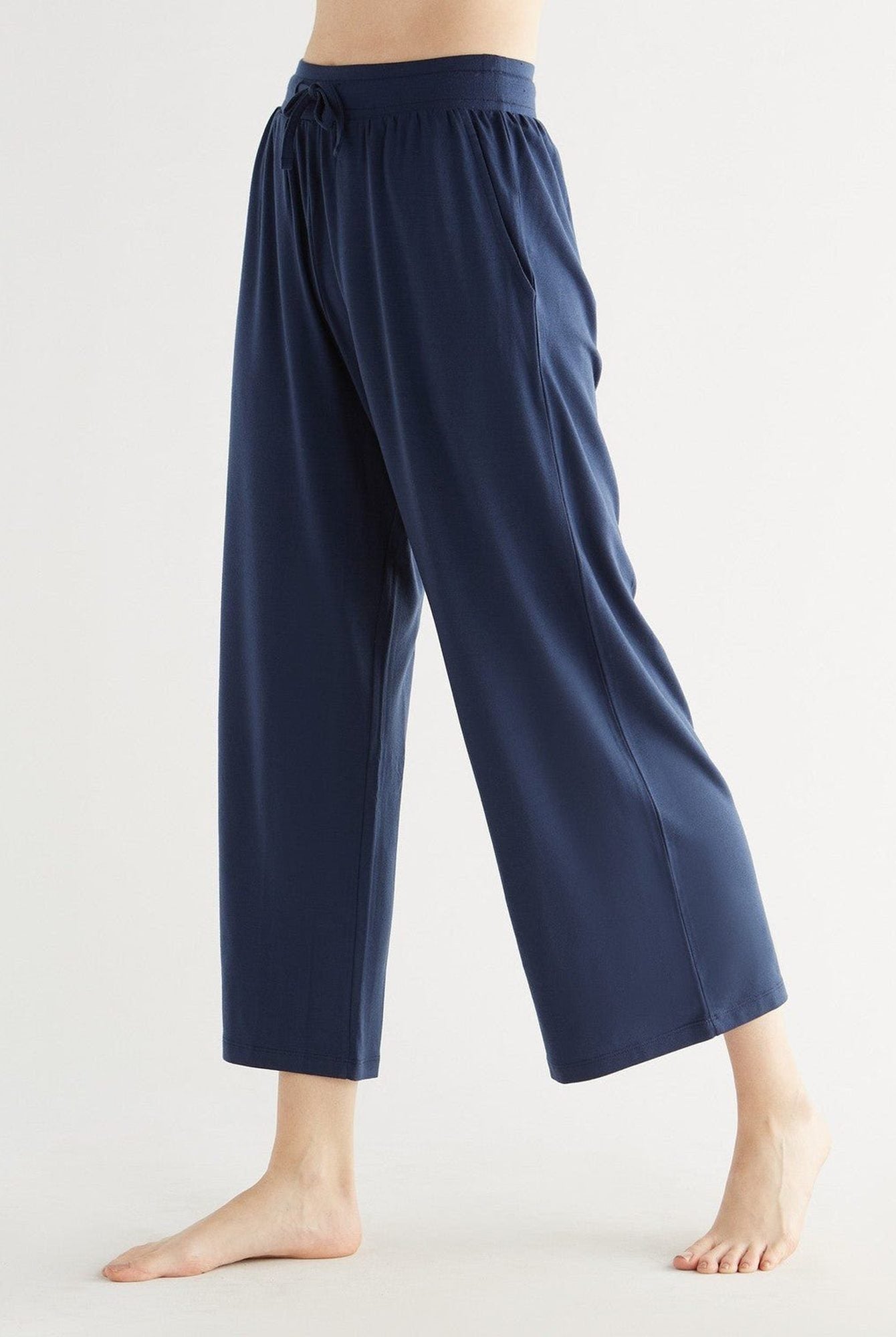 TENCEL™ Damen Wide Leg Hose - Evermind.eco