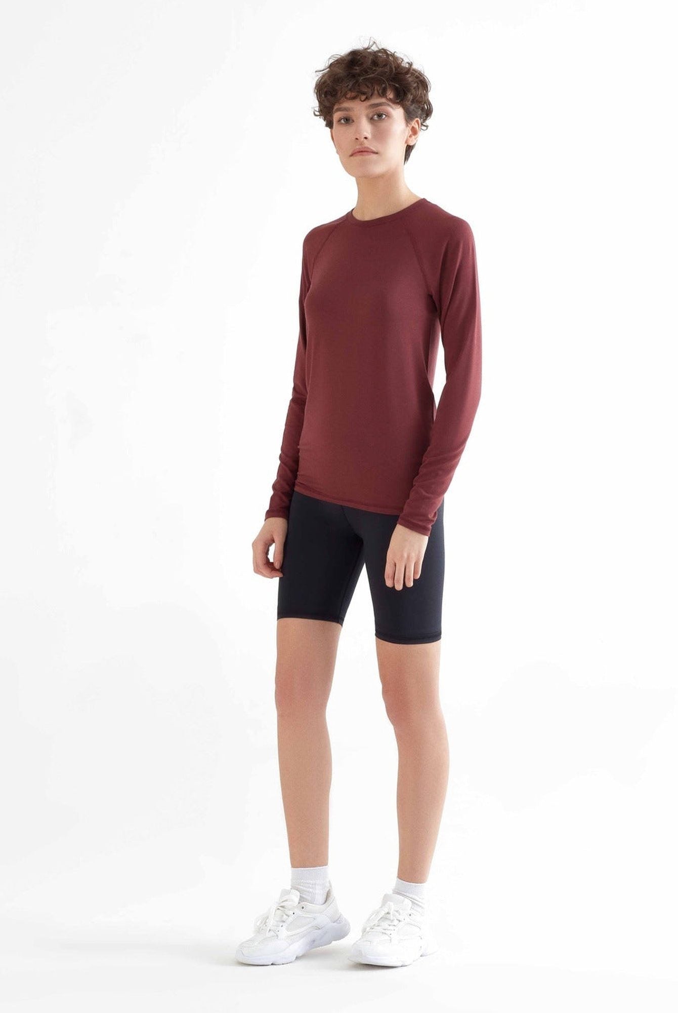TENCEL™ MicroModal Damen Langarmshirt - Evermind.eco