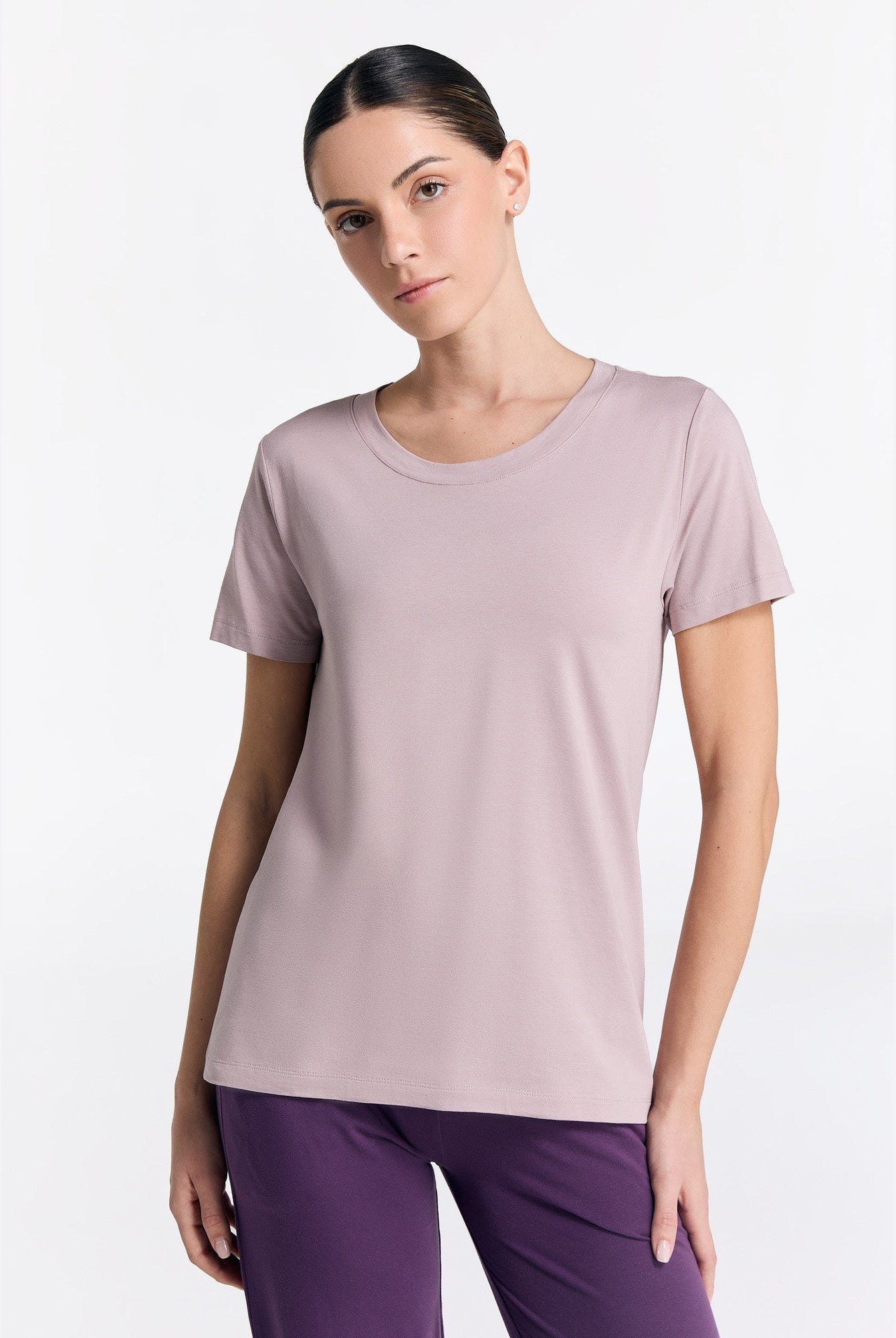 TENCEL™ Modal Damen Kurzarmshirt - Evermind.eco