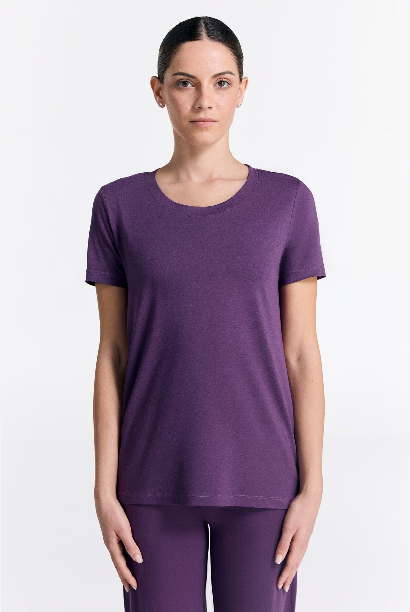 TENCEL™ Modal Damen Kurzarmshirt - Evermind.eco