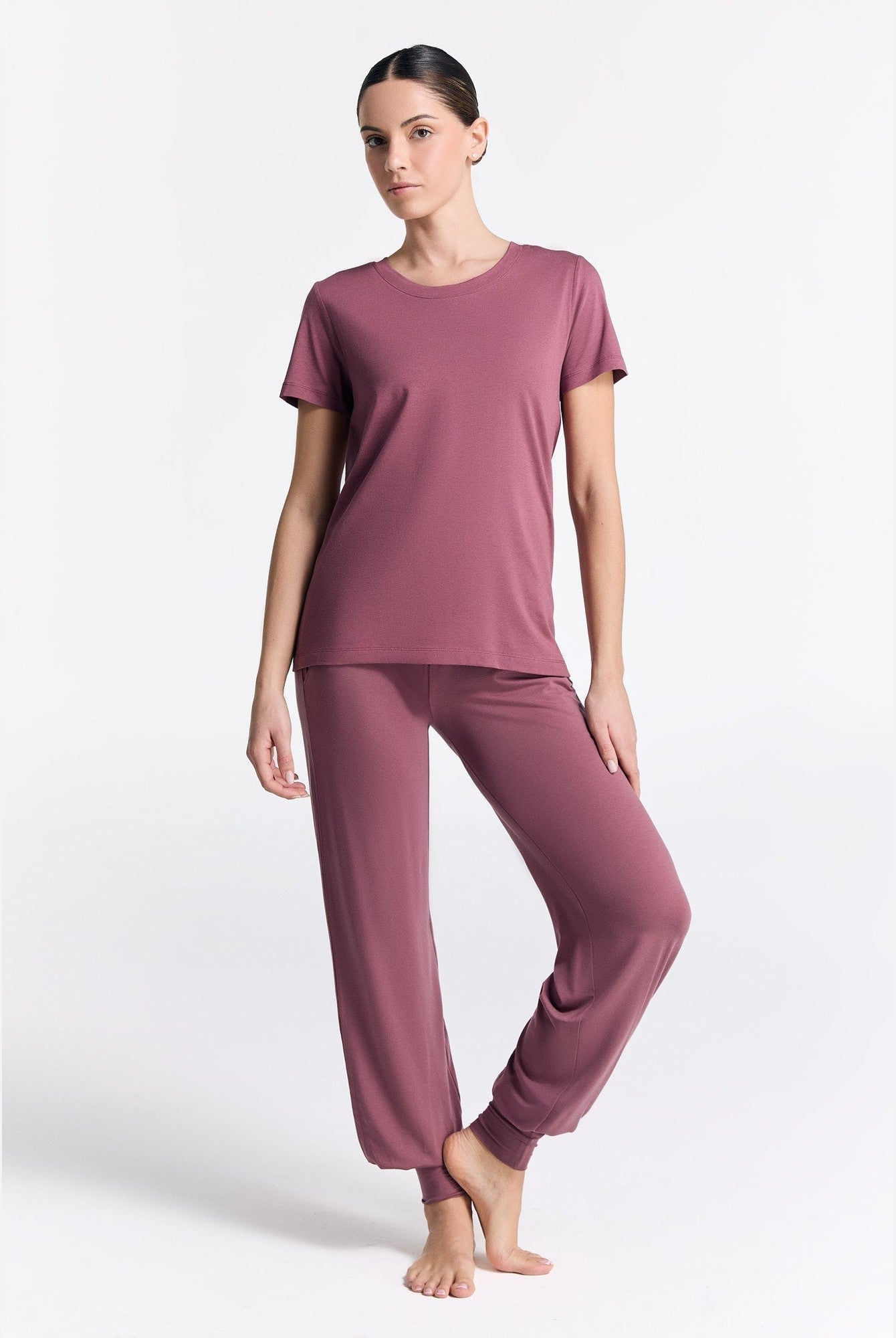 TENCEL™ Modal Damen Kurzarmshirt - Evermind.eco