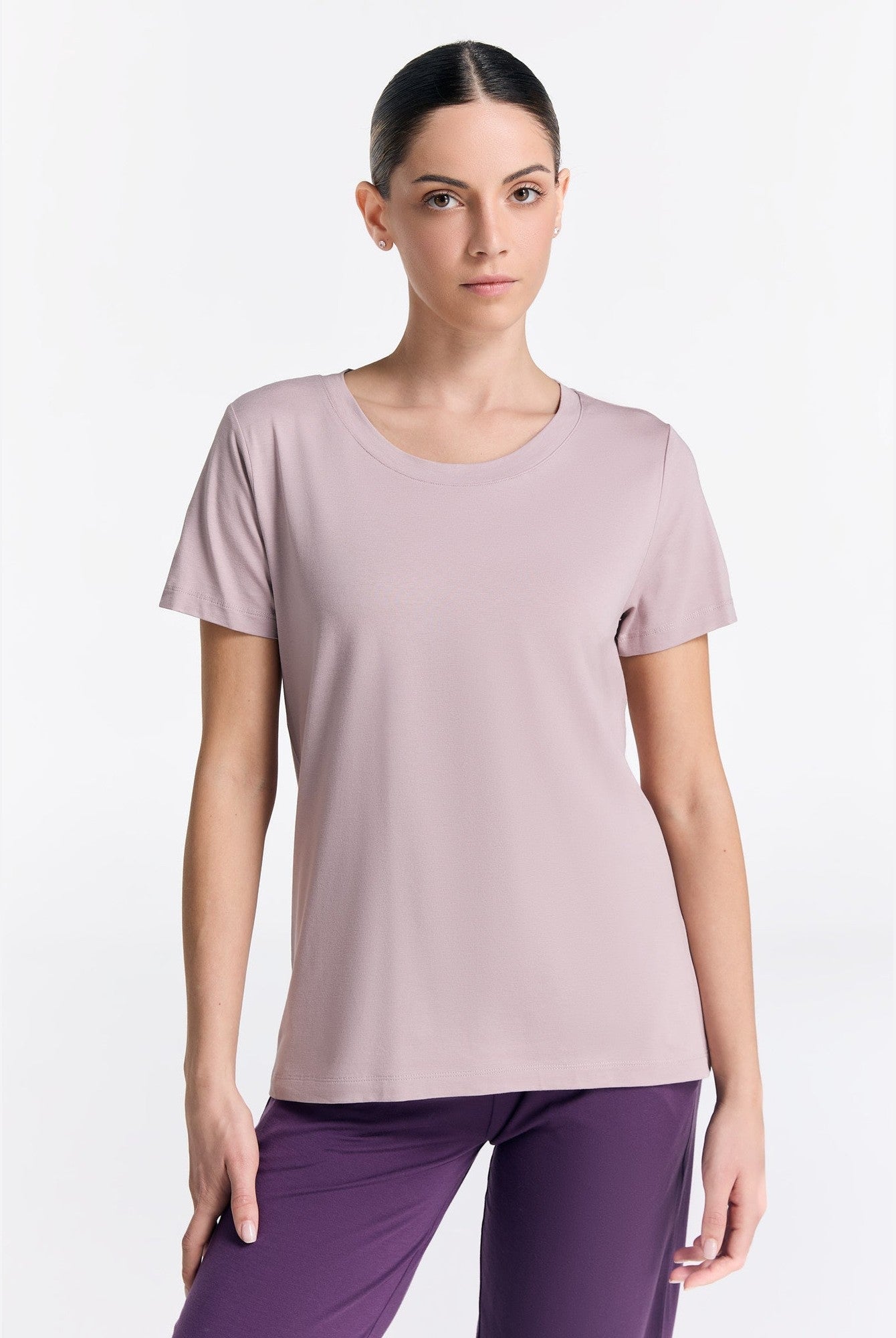 TENCEL™ Modal Damen Kurzarmshirt - Evermind.eco