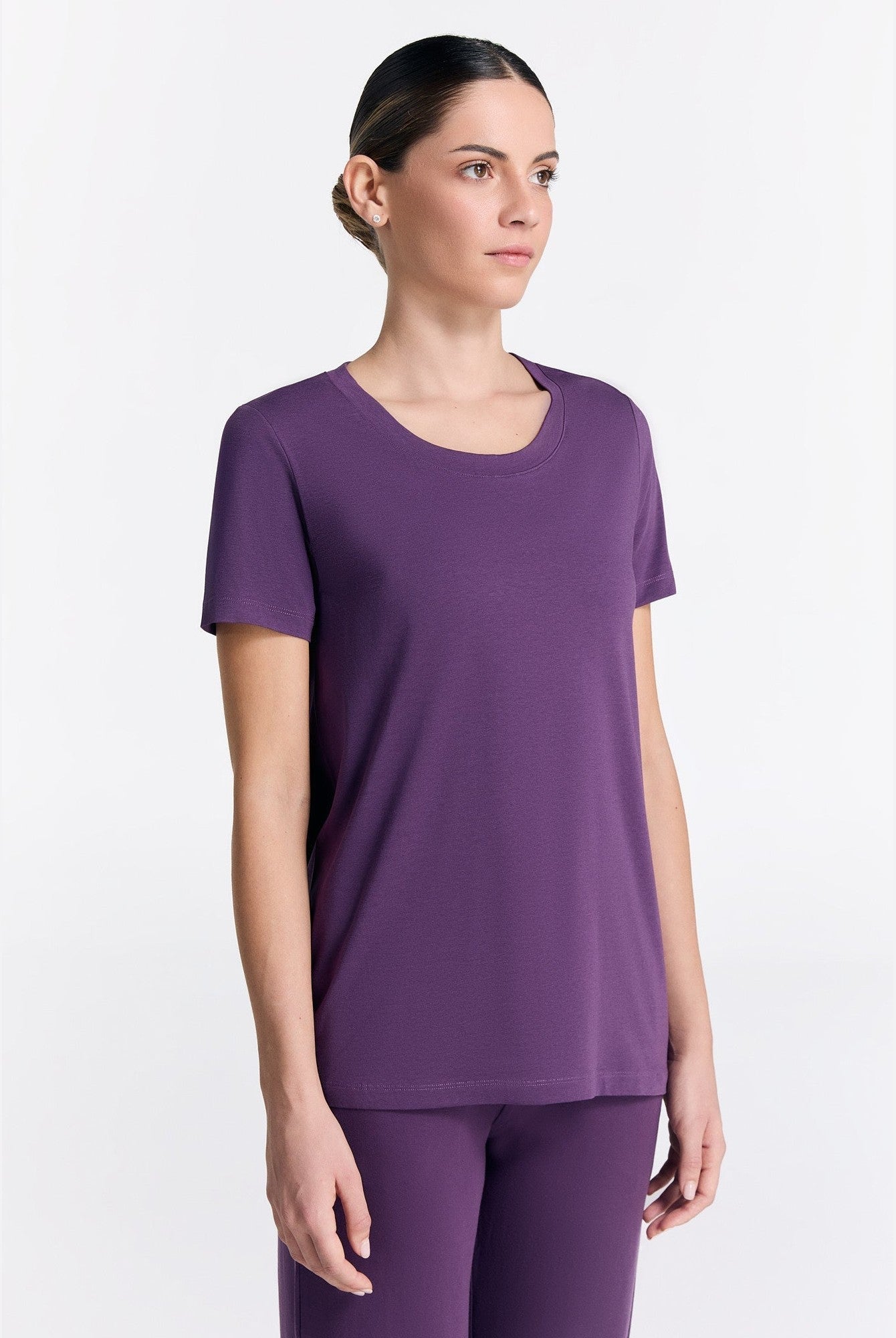 TENCEL™ Modal Damen Kurzarmshirt - Evermind.eco