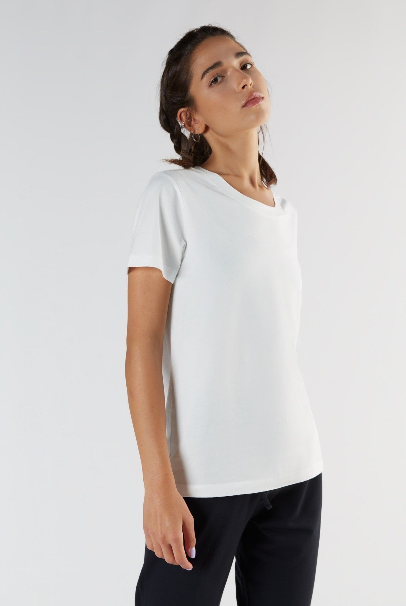 TENCEL™ Modal Damen Kurzarmshirt - Evermind.eco