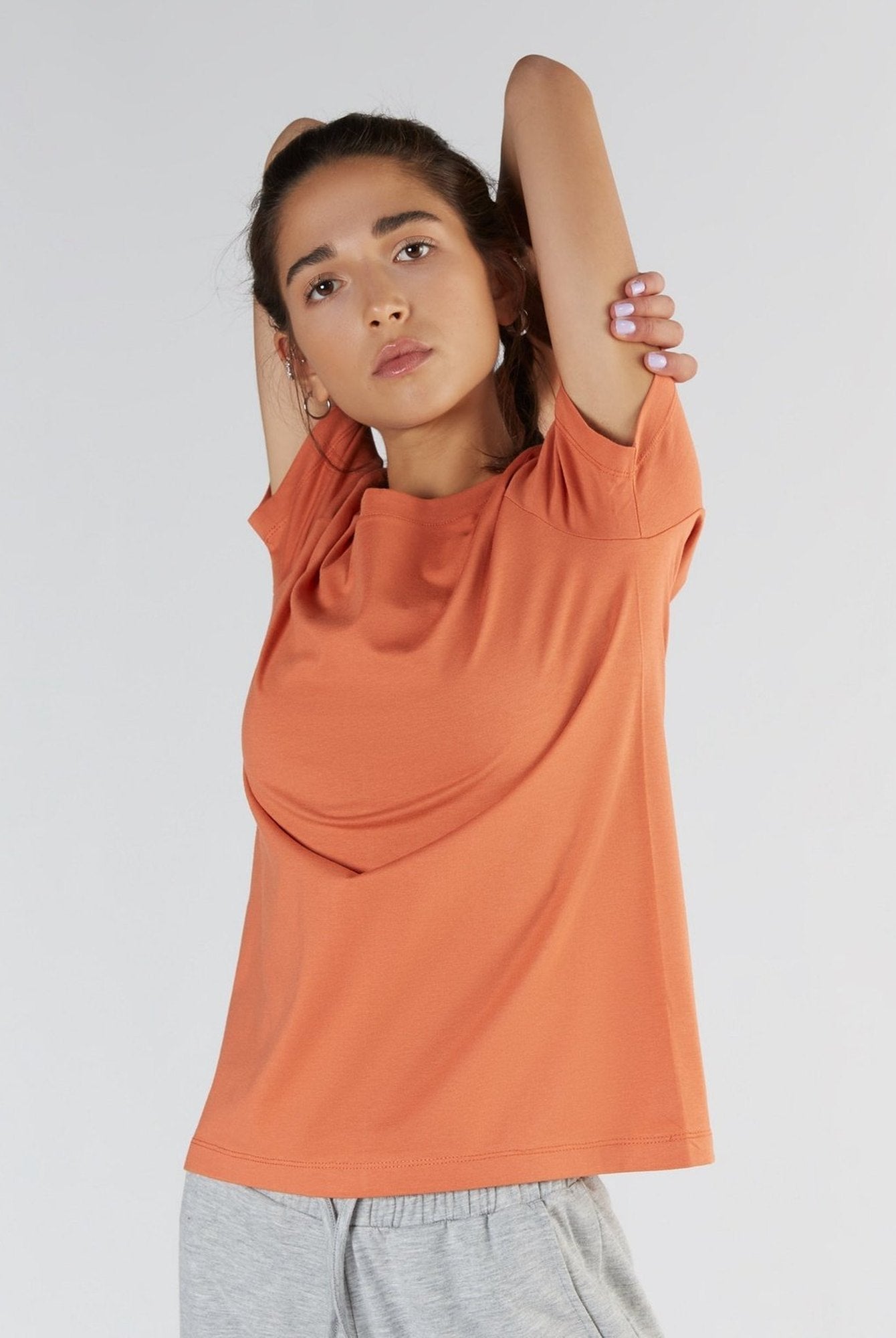 TENCEL™ Modal Damen Kurzarmshirt - Evermind.eco