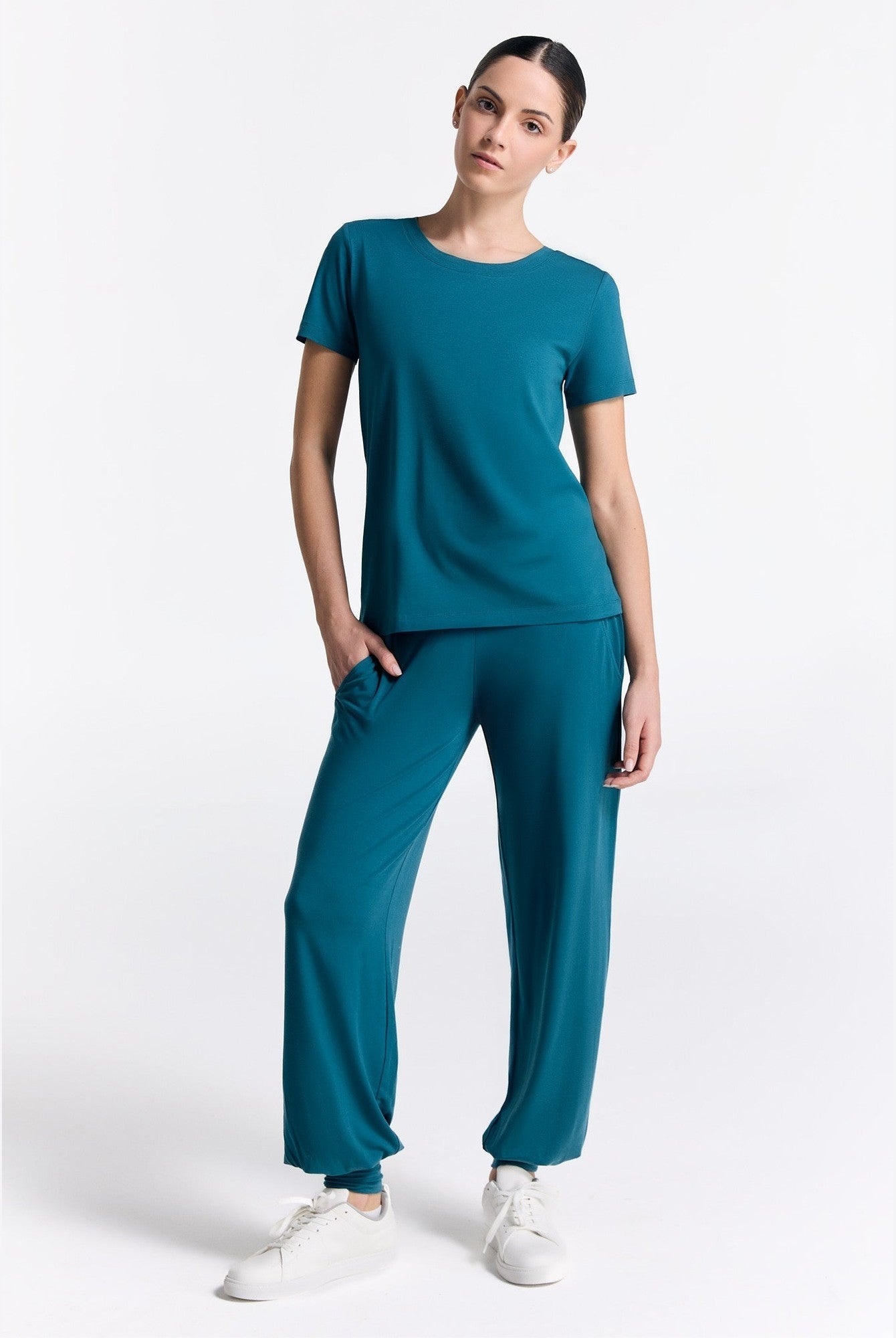 TENCEL™ Modal Damen Kurzarmshirt - Evermind.eco