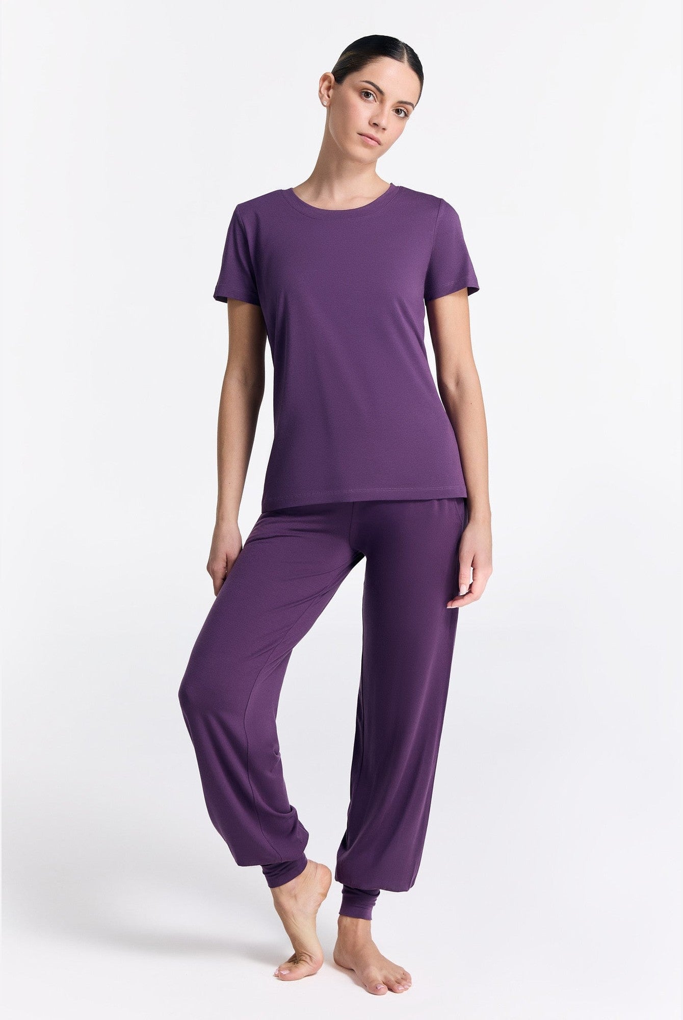 TENCEL™ Modal Damen Kurzarmshirt - Evermind.eco