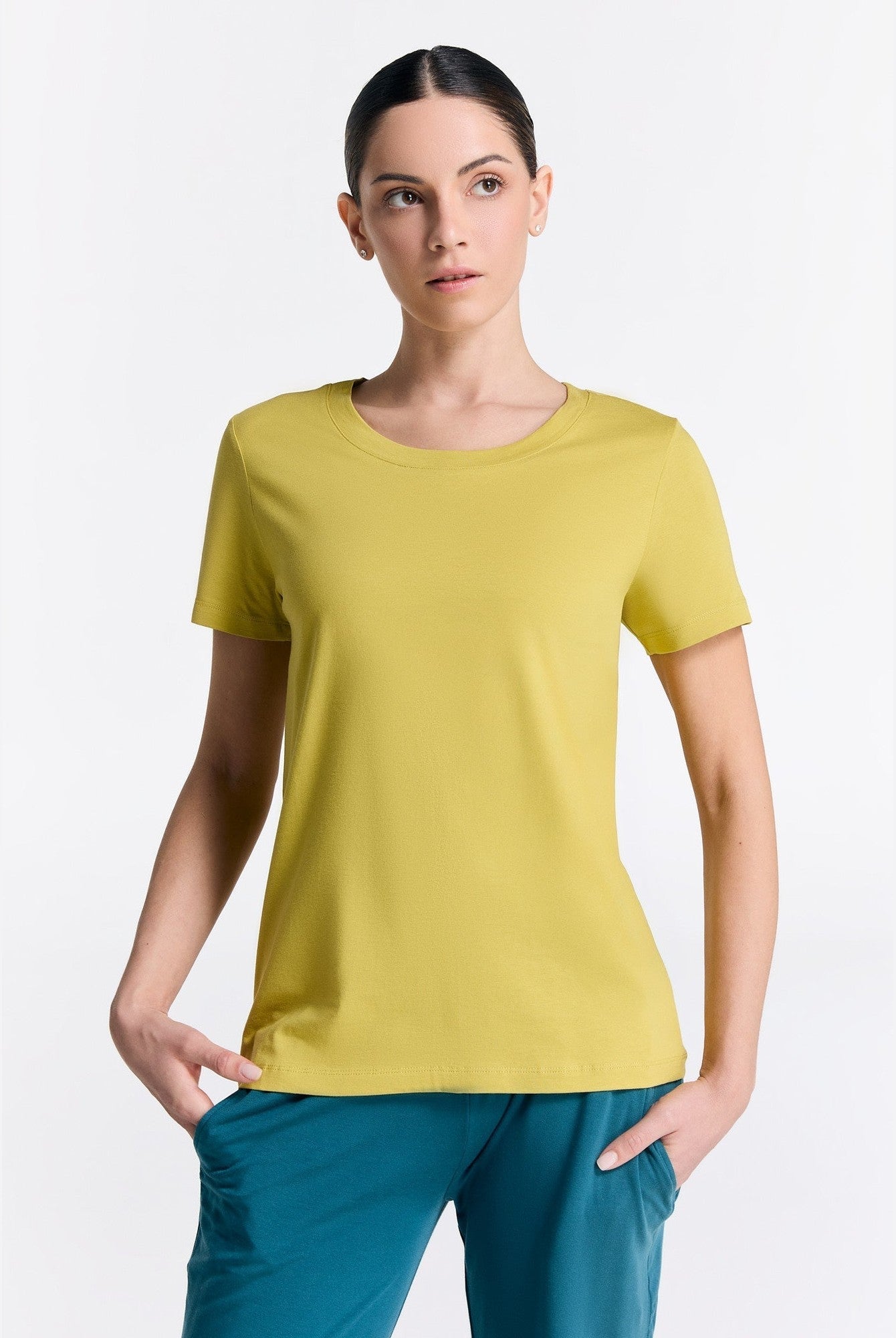 TENCEL™ Modal Damen Kurzarmshirt - Evermind.eco