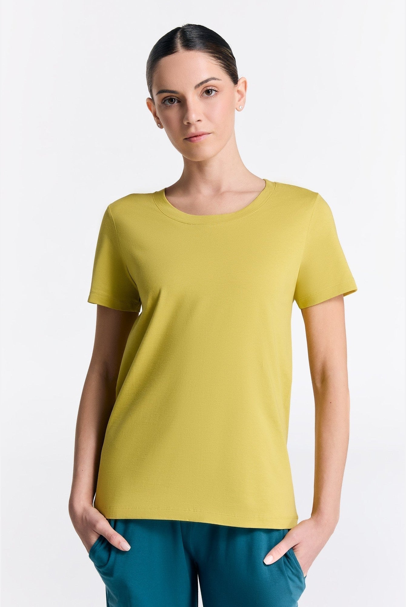 TENCEL™ Modal Damen Kurzarmshirt - Evermind.eco