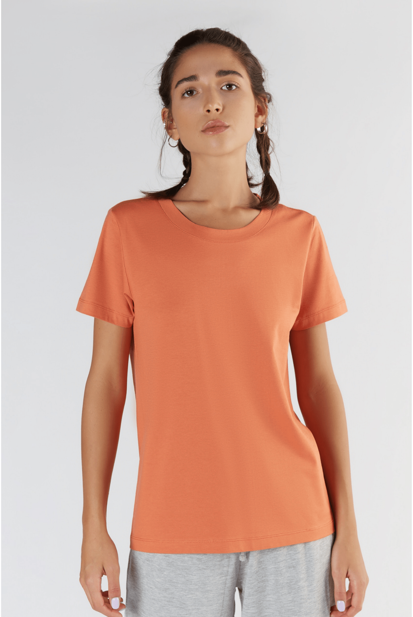 TENCEL™ Modal Damen Kurzarmshirt - Evermind.eco