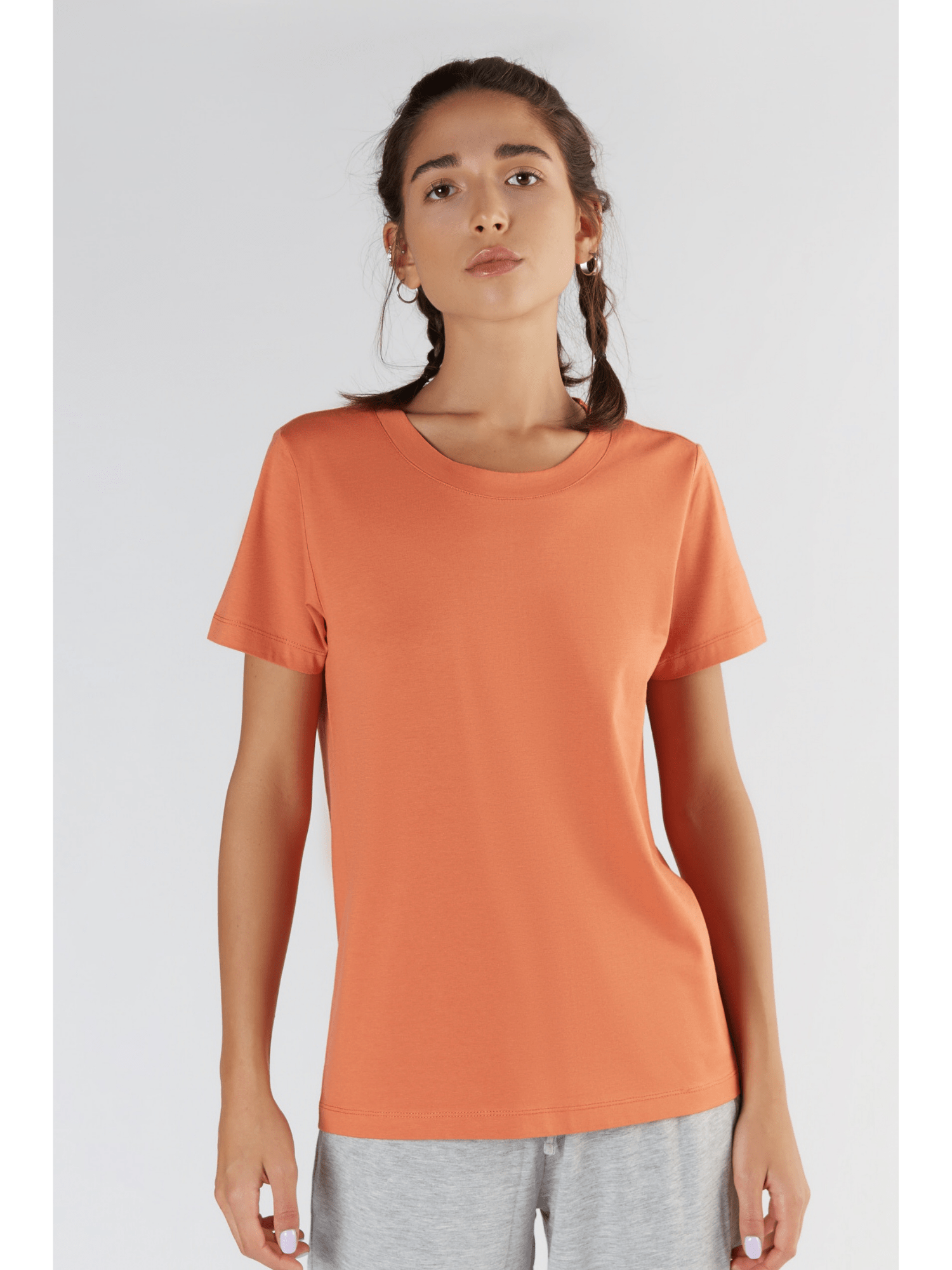 TENCEL™ Modal Damen Kurzarmshirt - Evermind.eco