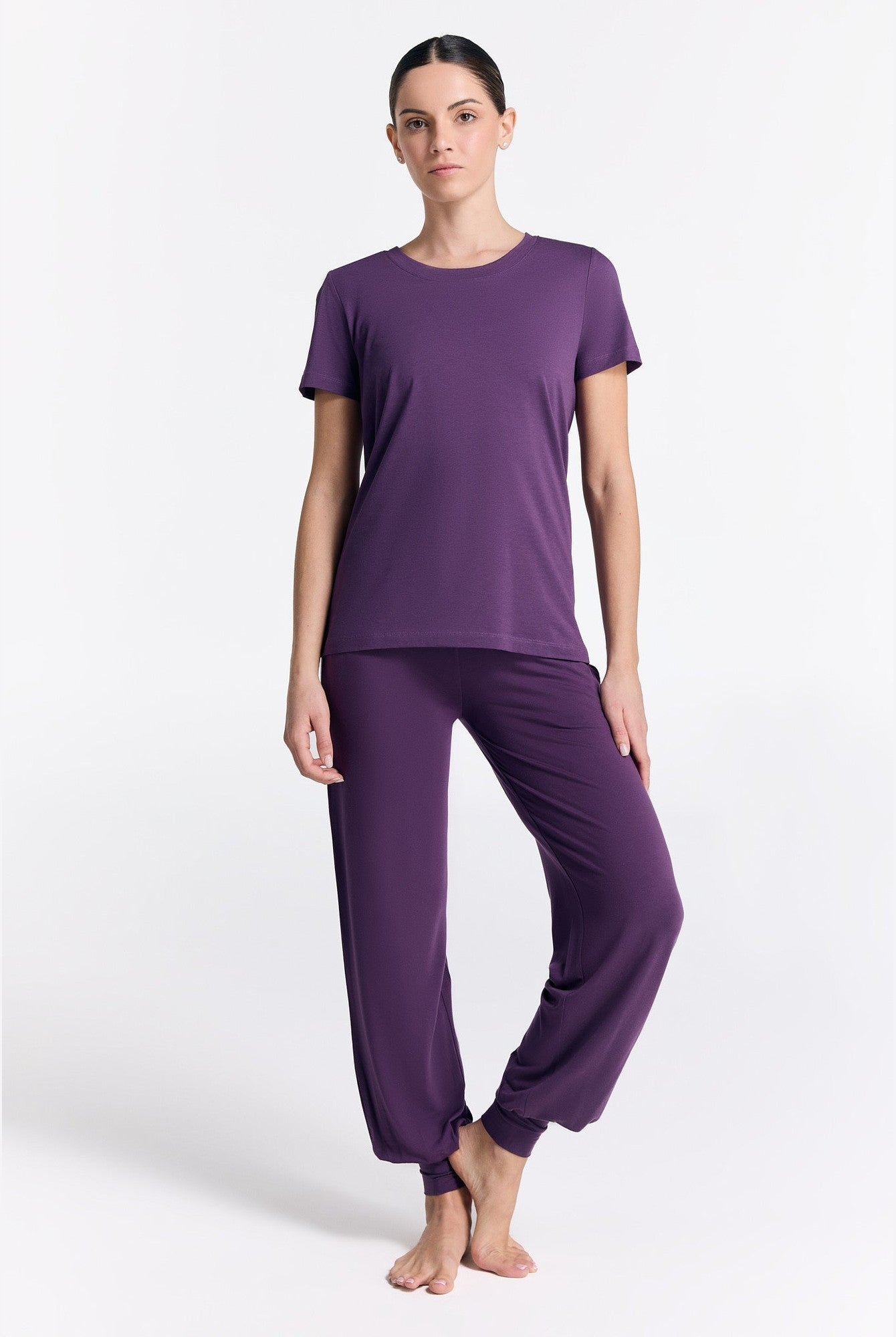 TENCEL™ Modal Damen Kurzarmshirt - Evermind.eco