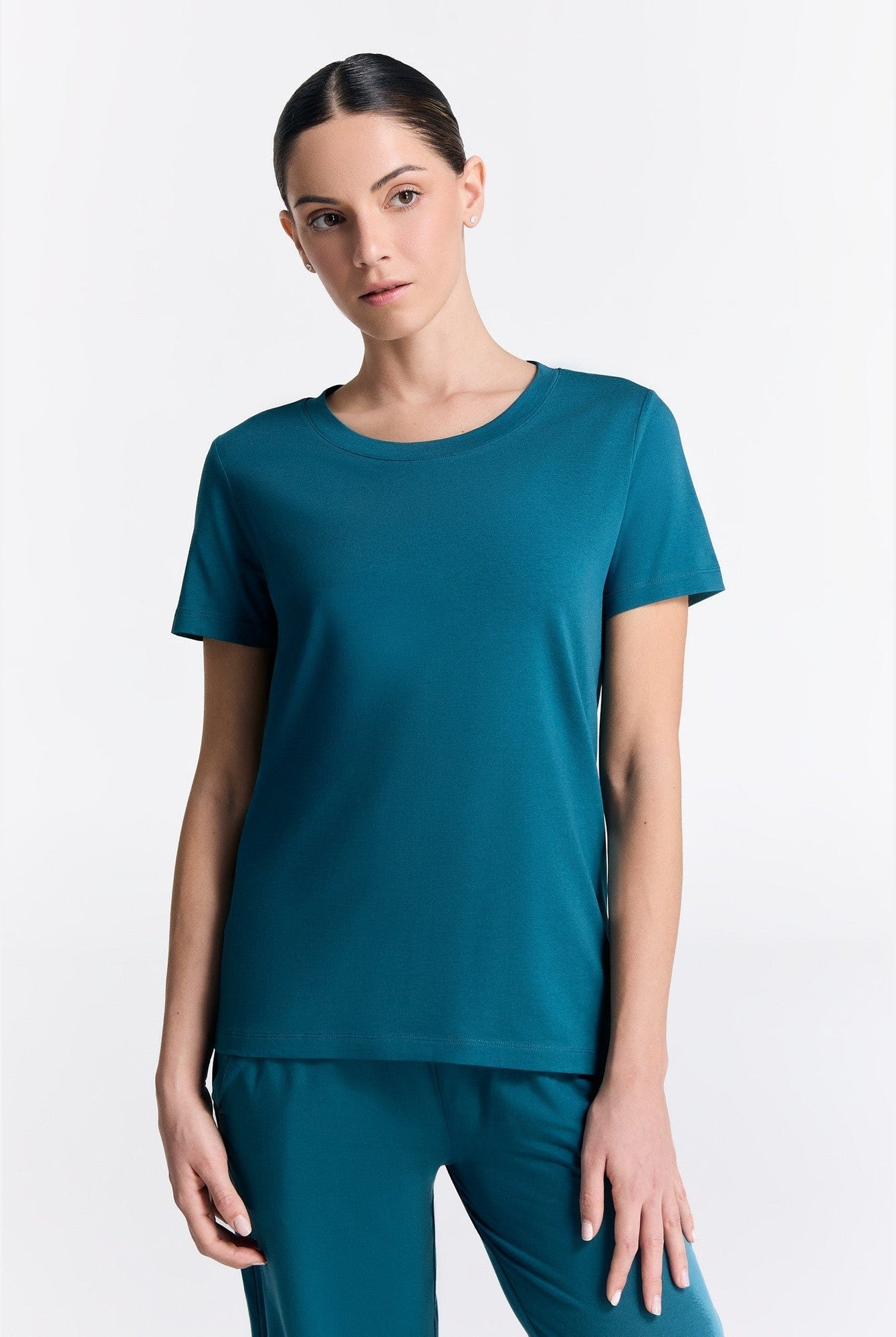 TENCEL™ Modal Damen Kurzarmshirt - Evermind.eco