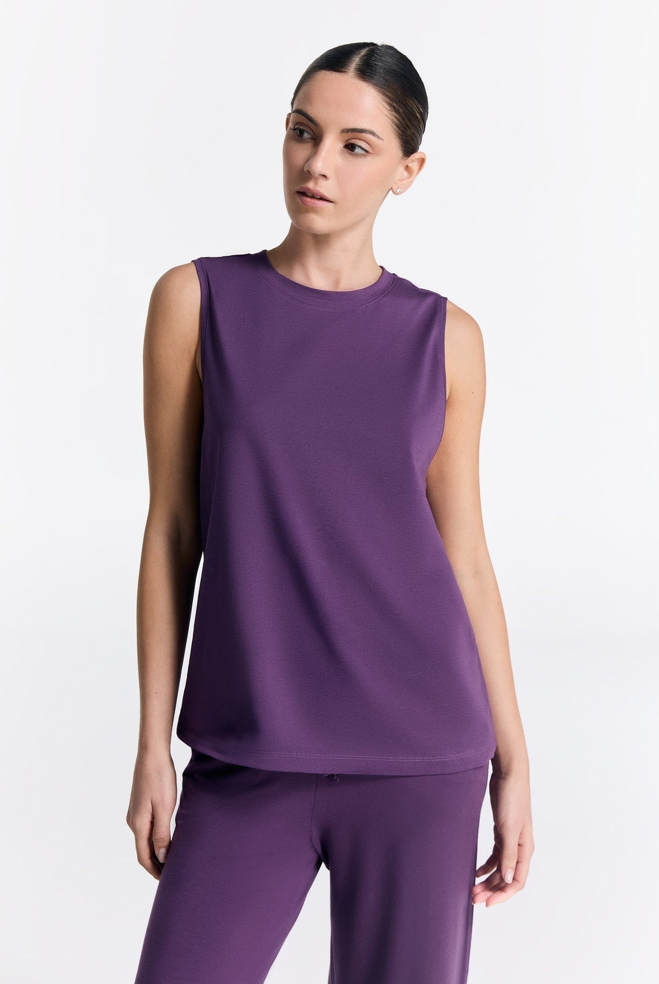 TENCEL™ Modal Damen Top hochgeschlossen - Evermind.eco