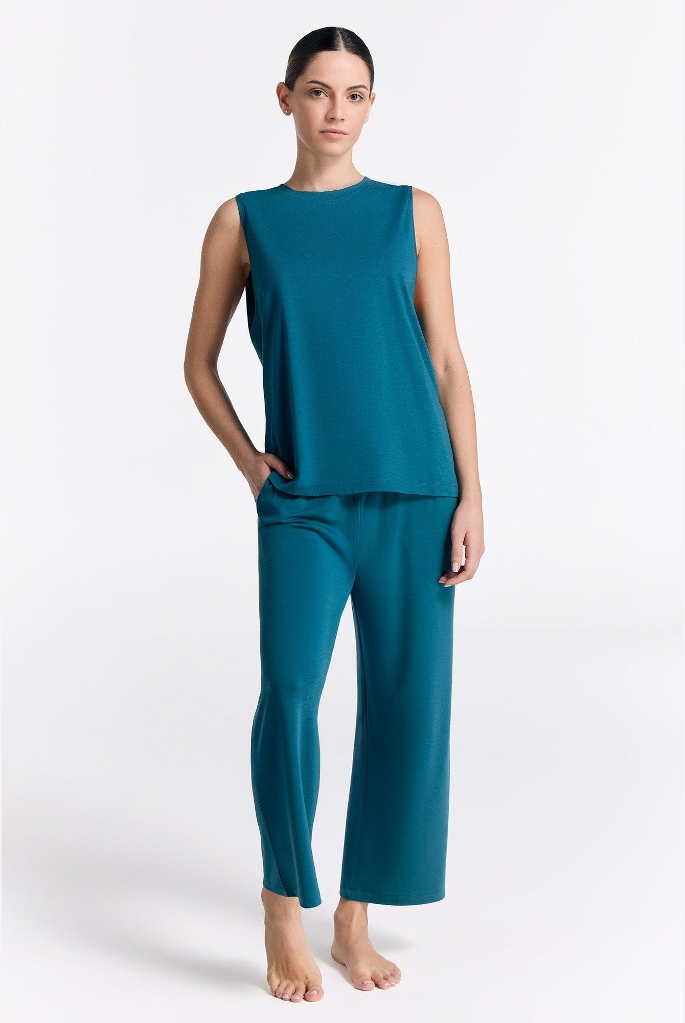 TENCEL™ Modal Damen Top hochgeschlossen - Evermind.eco