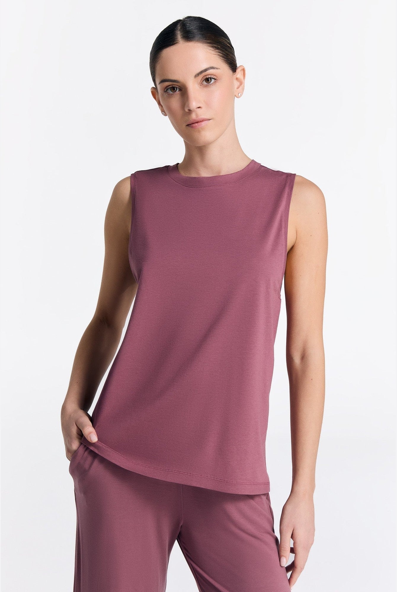 TENCEL™ Modal Damen Top hochgeschlossen - Evermind.eco