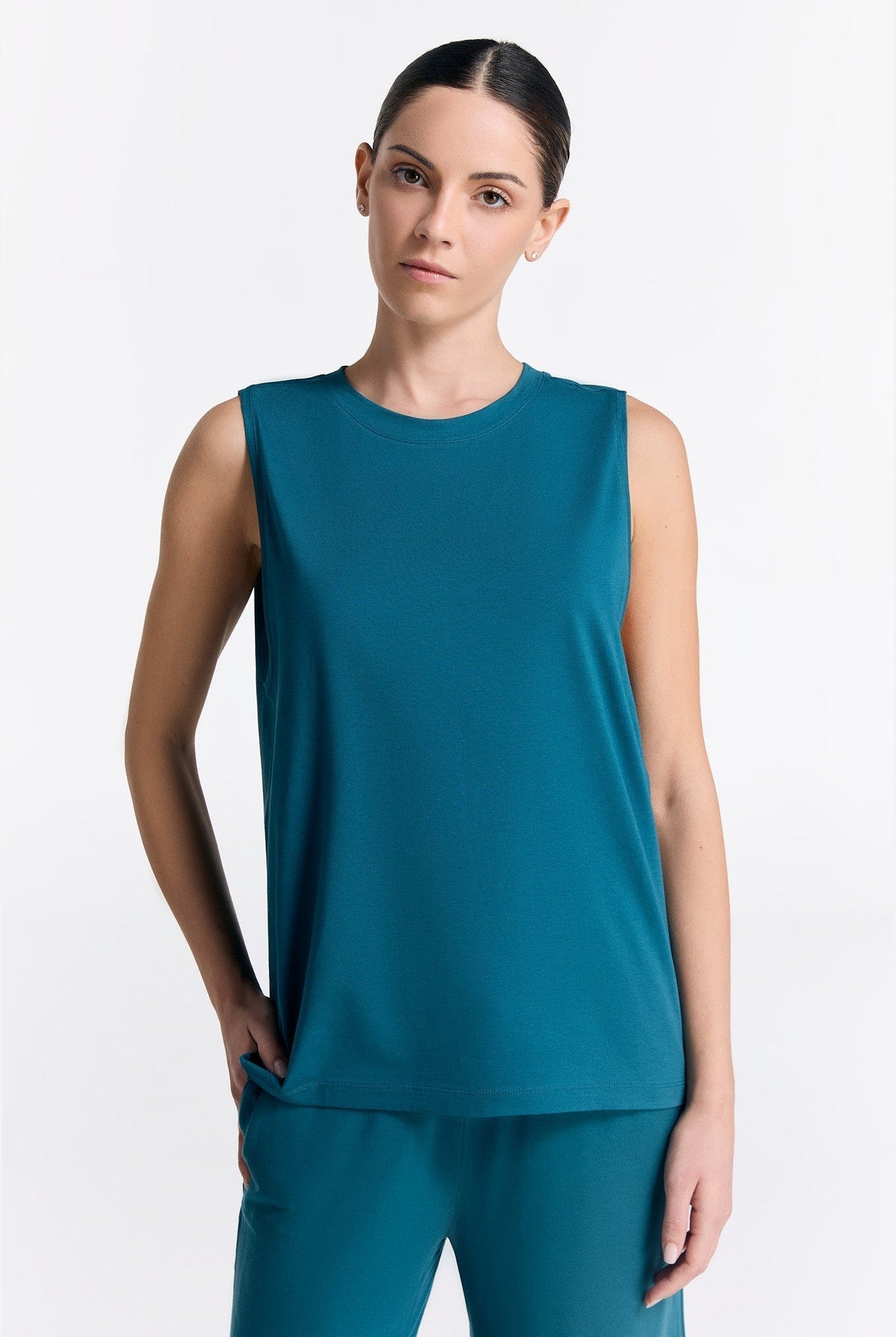 TENCEL™ Modal Damen Top hochgeschlossen - Evermind.eco