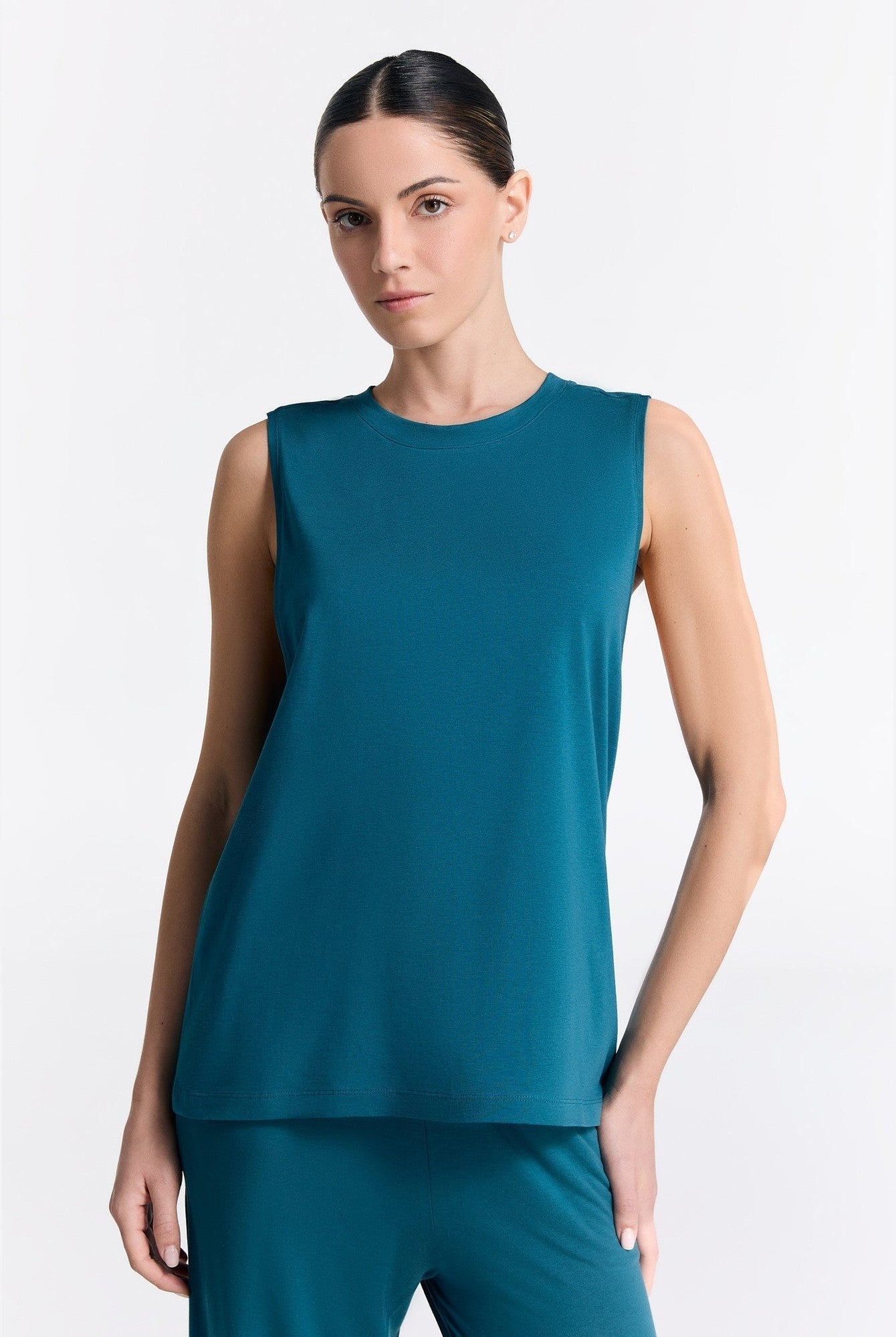 TENCEL™ Modal Damen Top hochgeschlossen - Evermind.eco