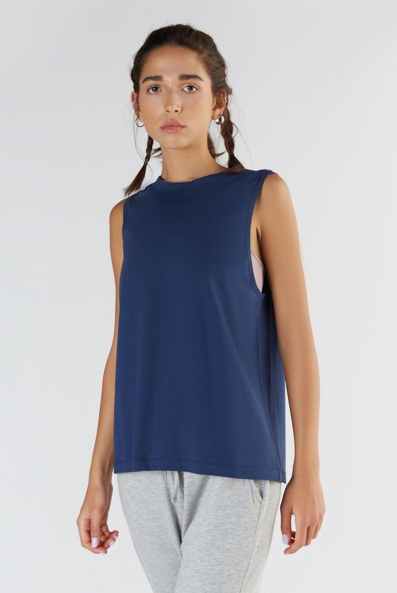 TENCEL™ Modal Damen Top hochgeschlossen - Evermind.eco
