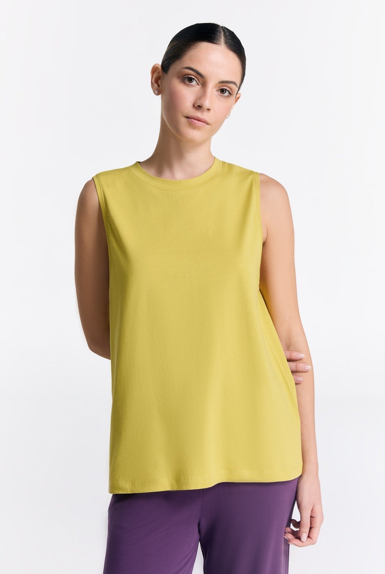 TENCEL™ Modal Damen Top hochgeschlossen - Evermind.eco